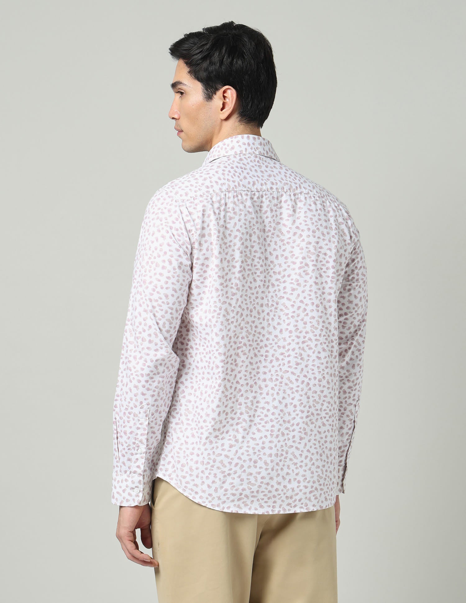 Abstract Art-Inspired Printed Shirt