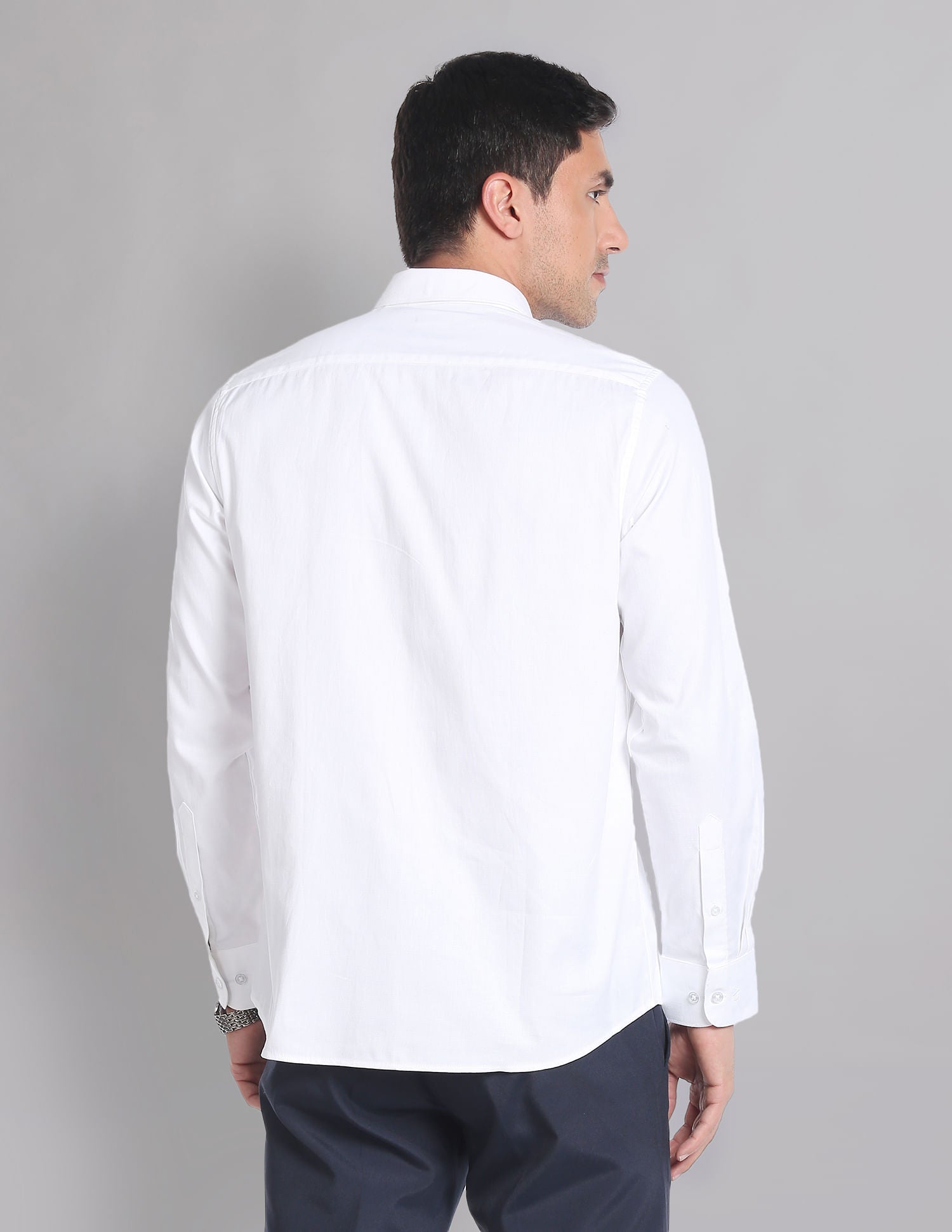 Stylish Regular Fit Cotton Dobby Formal Shirt