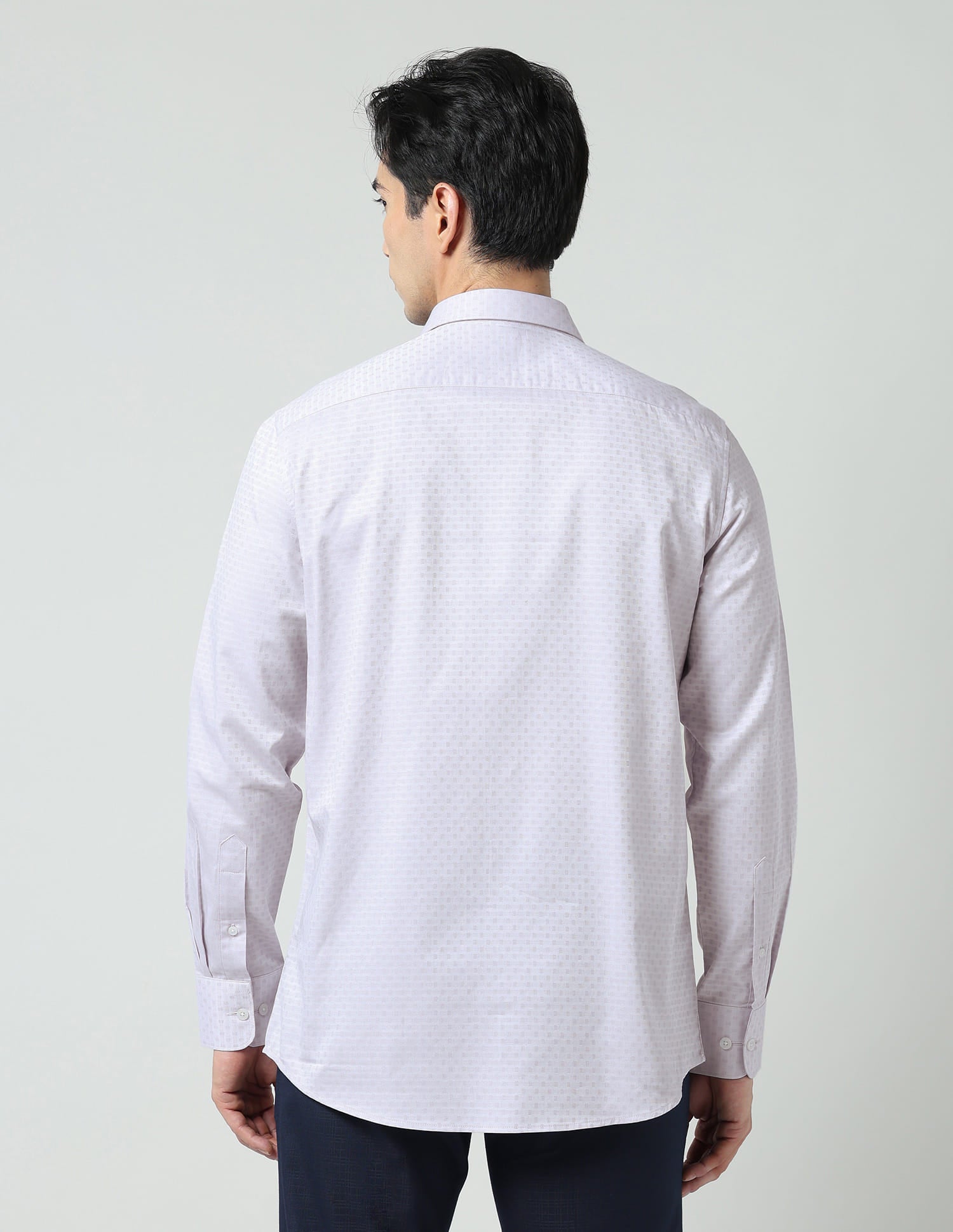 Playful Geometric Printed Regular Fit Shirt