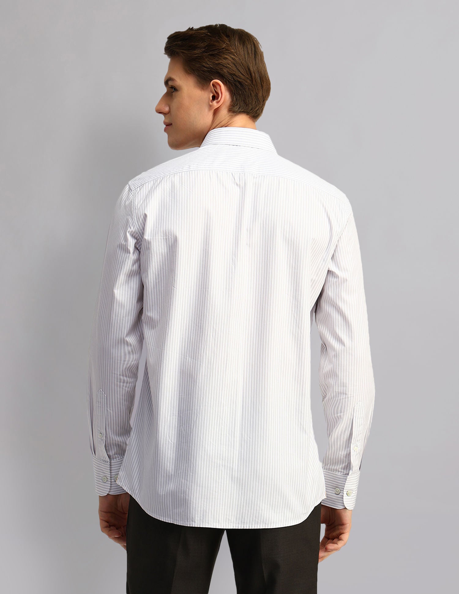 Fashion Vault Slim Fit Dobby Shirt