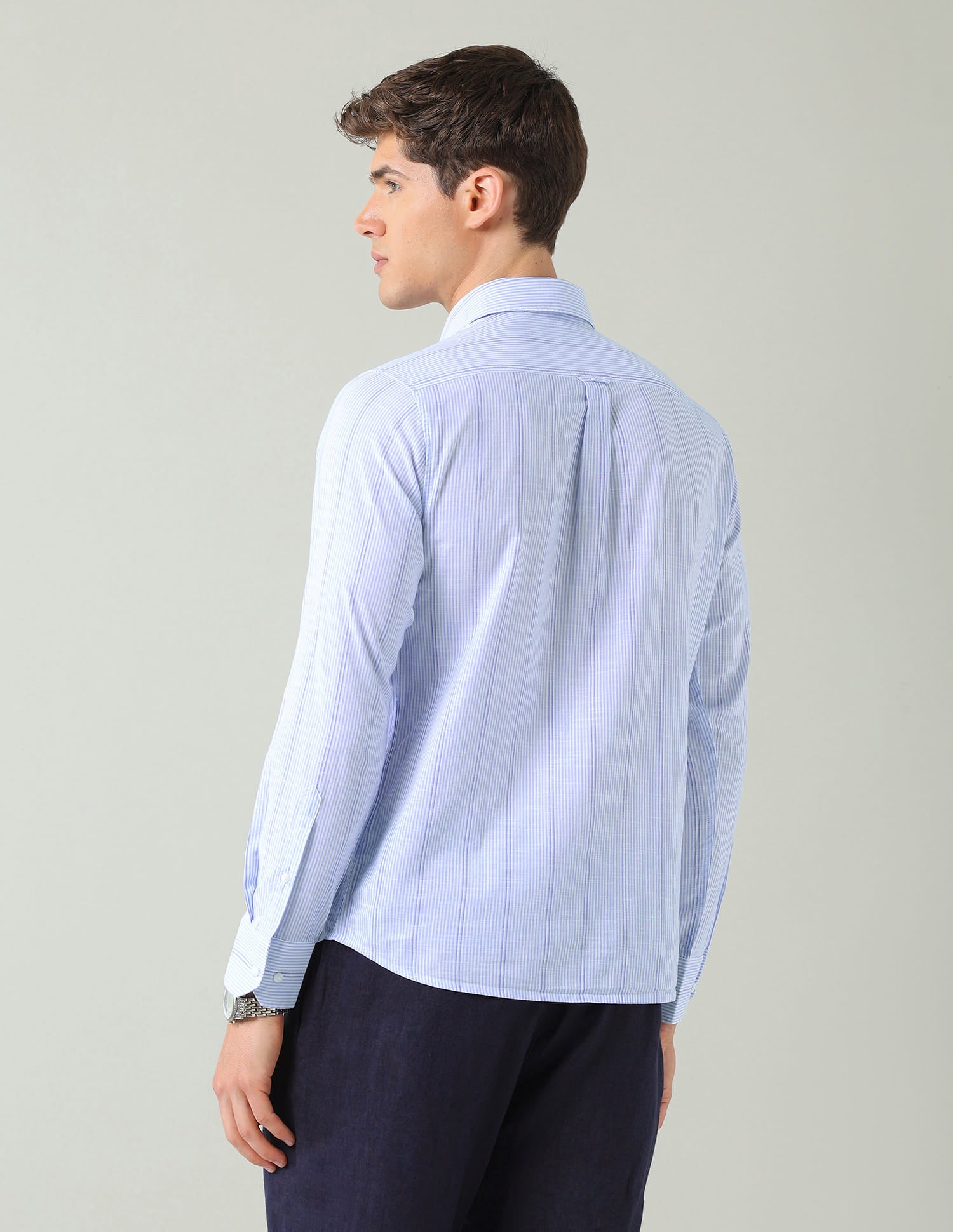 Vertical Striped Regular Fit Shirt 5