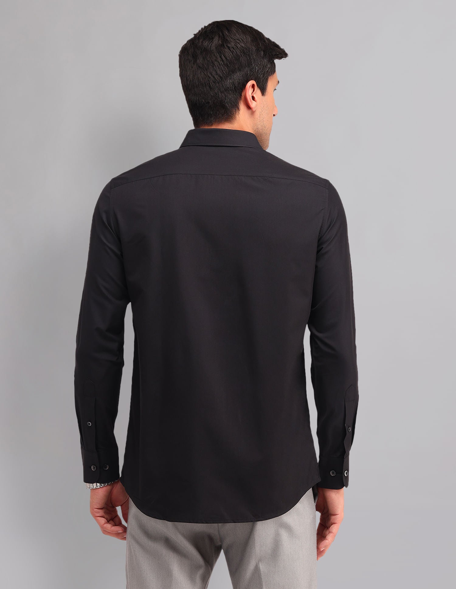 Modern Regular Fit Solid Twill Shirt