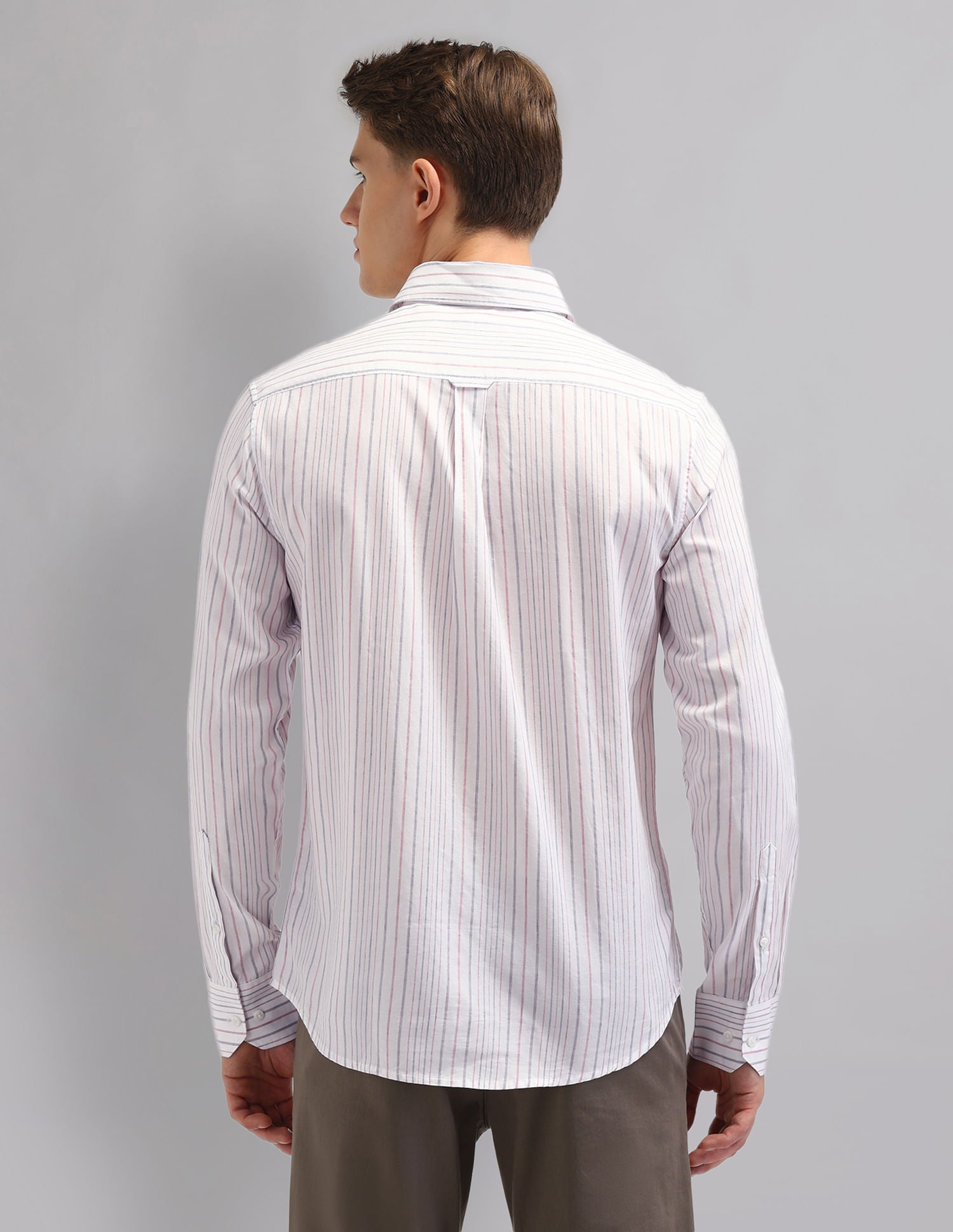 Stylish Modern Slim Fit Striped Shirt