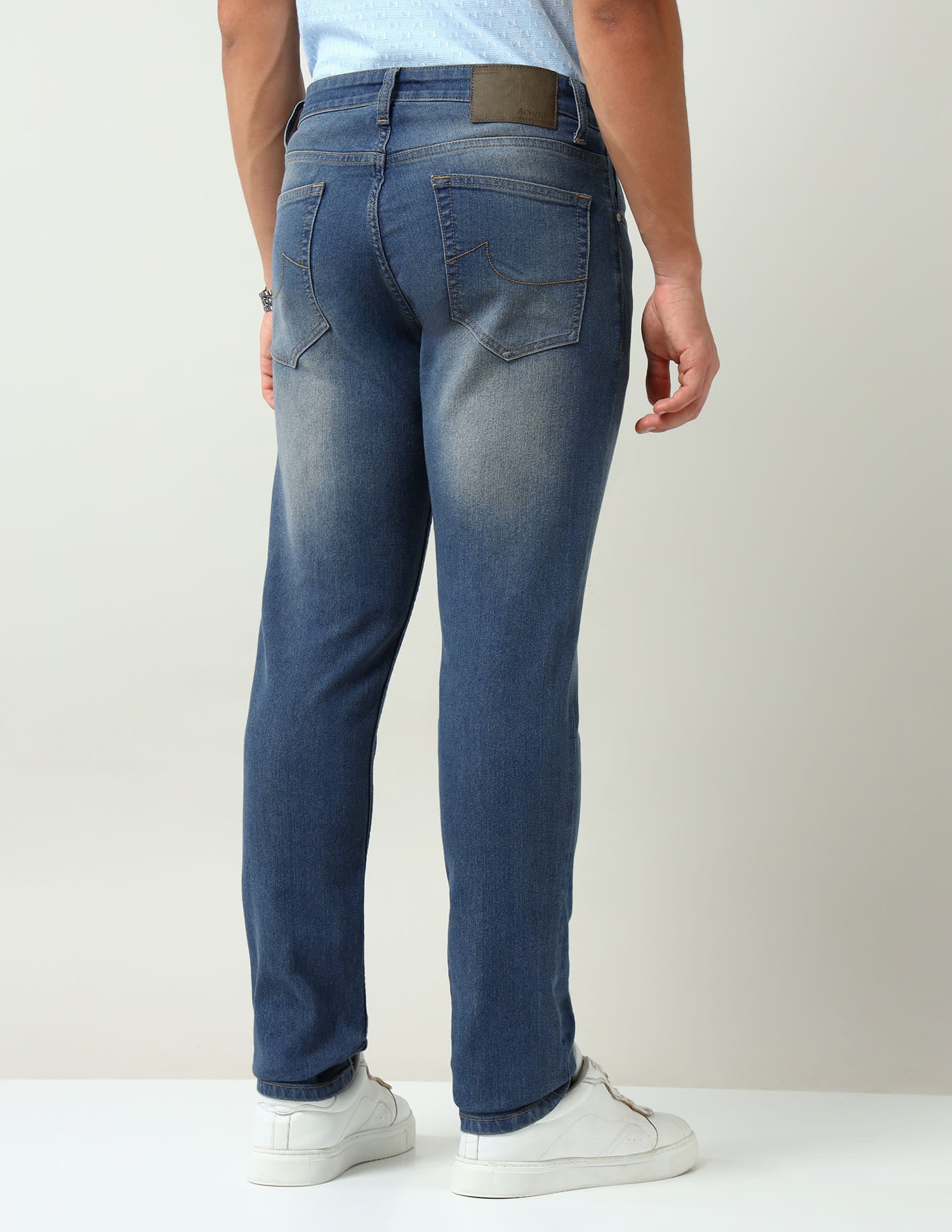 Mid Rise Comfort Slim Fit Jeans