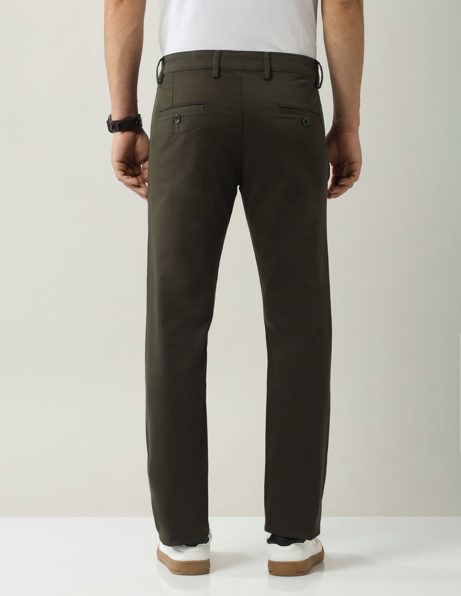 Everyday Ready Mid Rise Modern Slim Fit Chinos