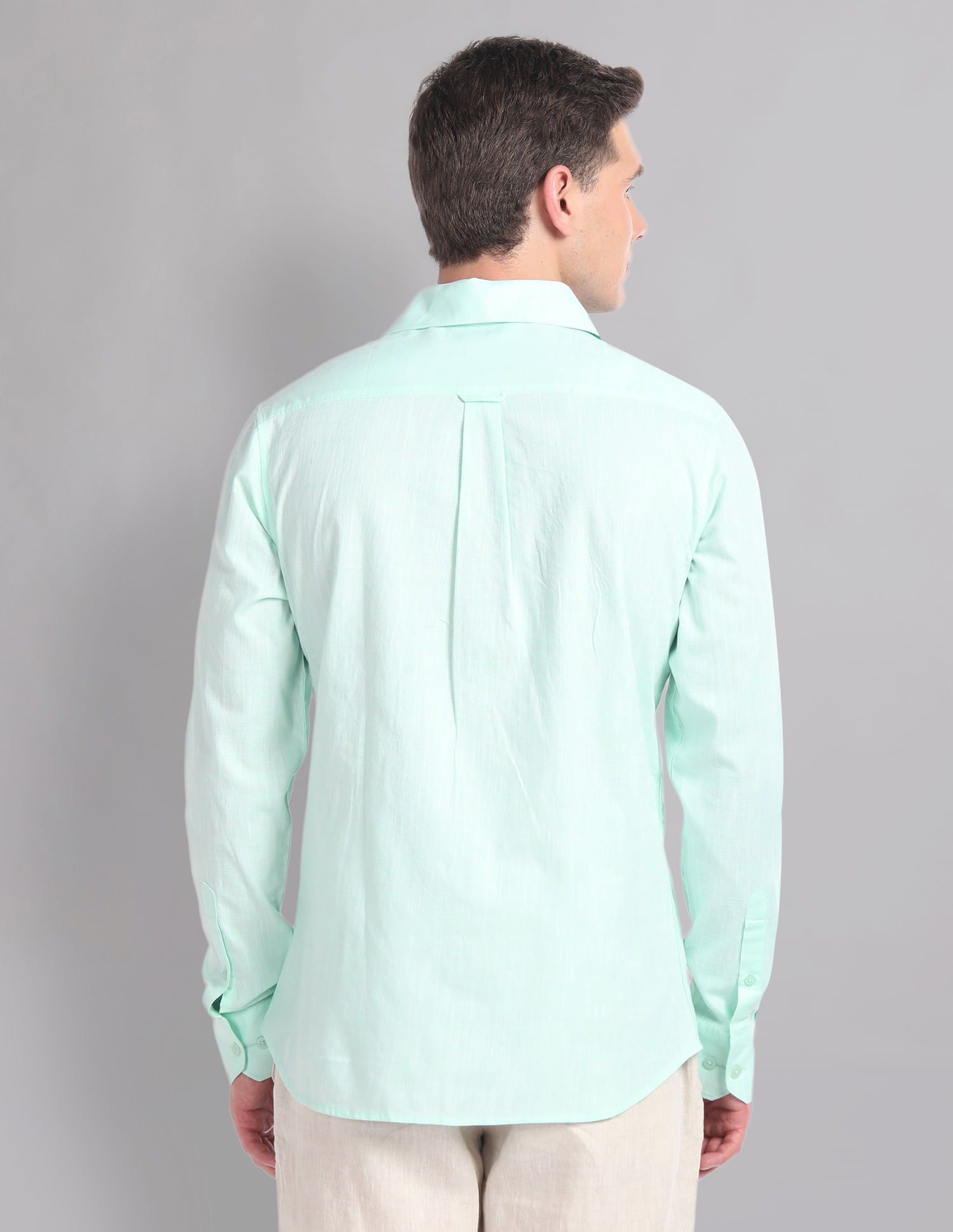 Playfully Patterned Slim Fit Summer Shirt