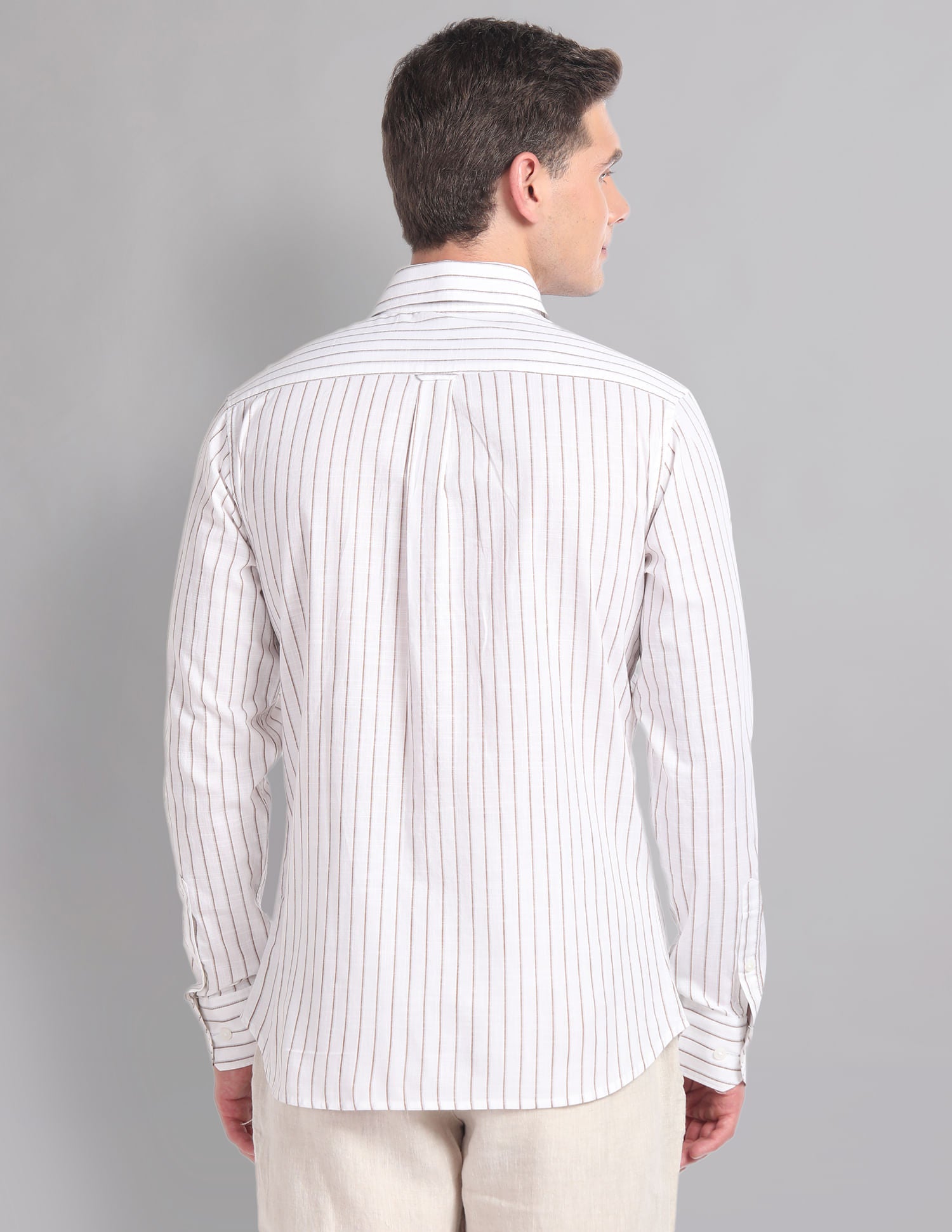 Vertical Stripe Pure Cotton Shirt