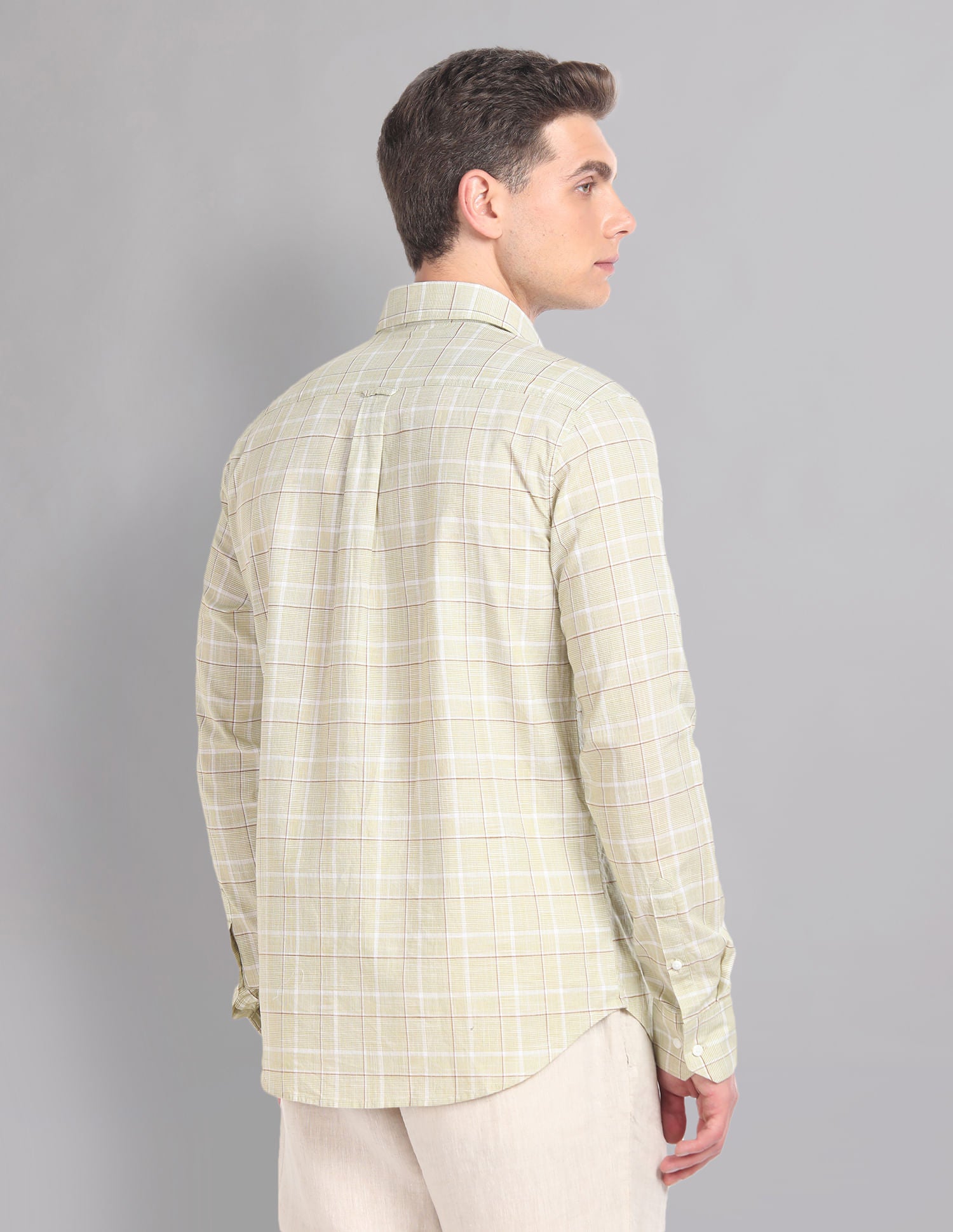 Tartan Check Pure Cotton Summer Shirt