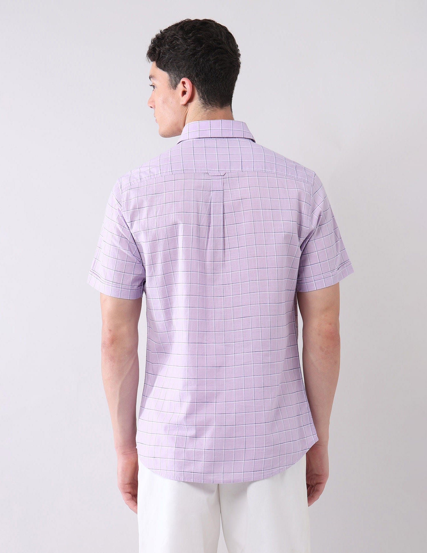 City Chronicles Modern Slim Fit Tartan Checked Shirt