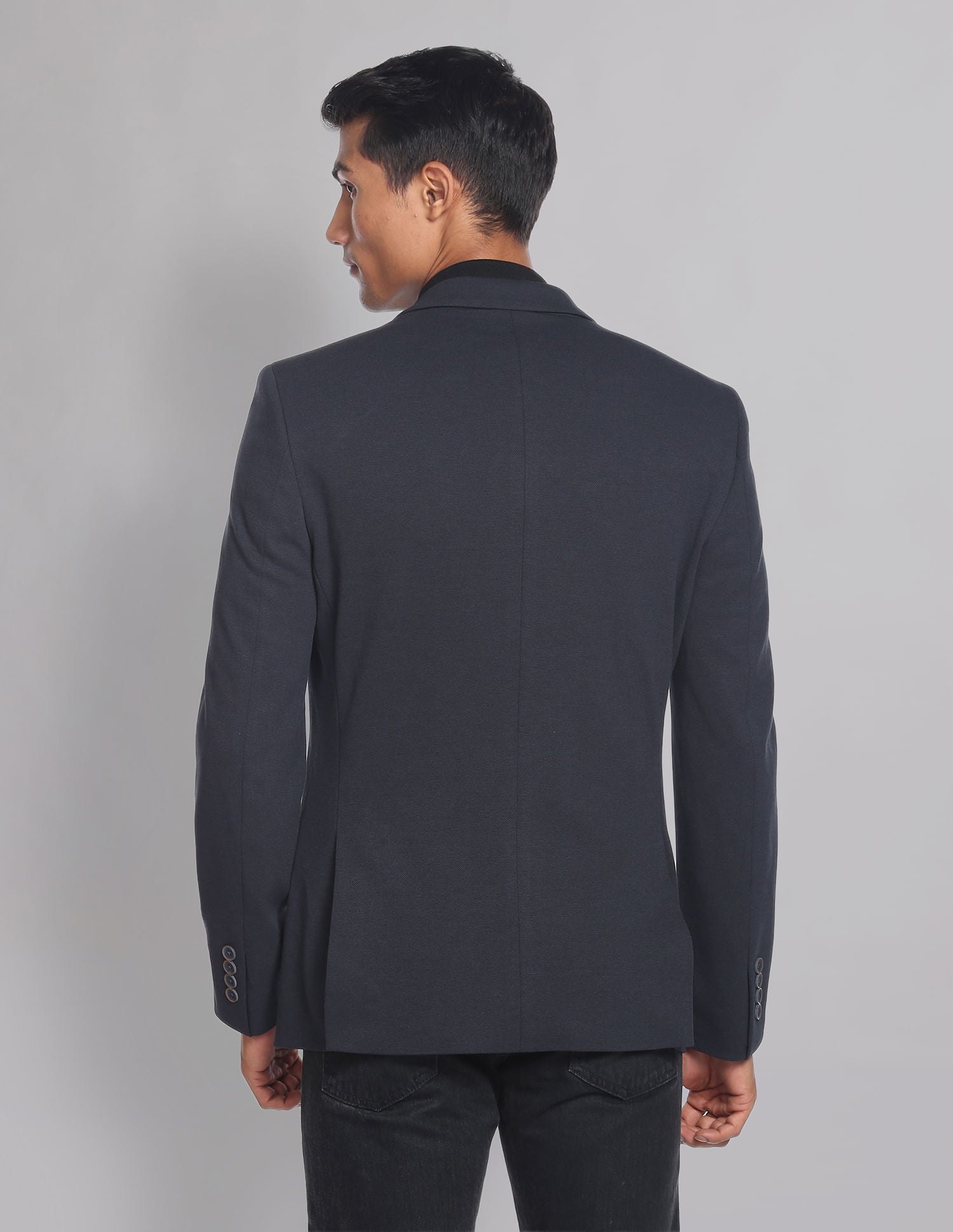 Power Edit Textured Slim Fit Blazer