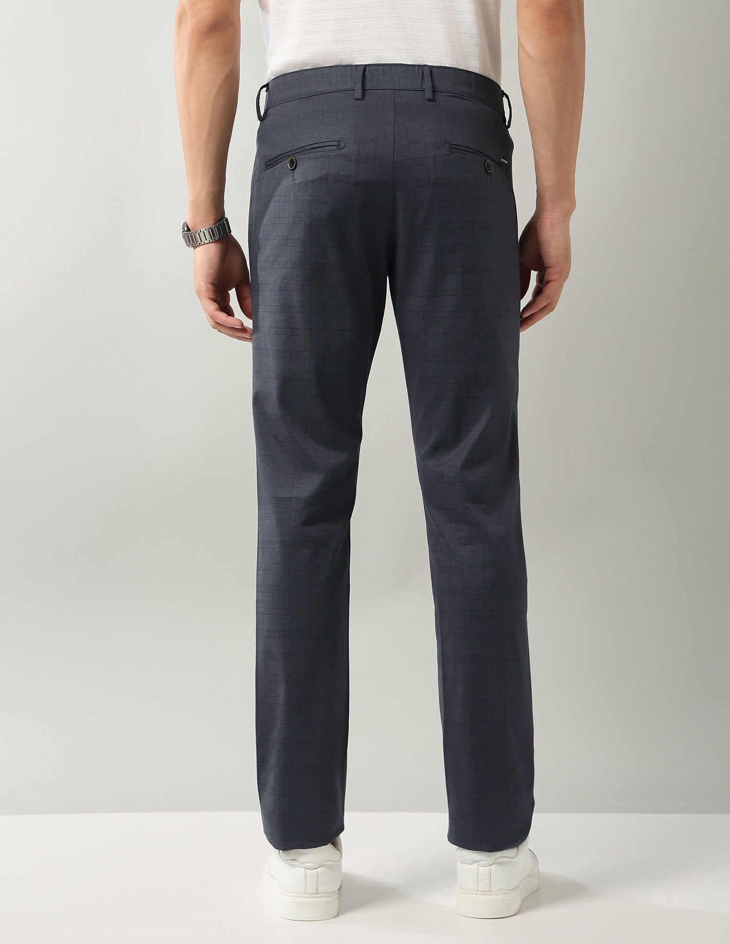 City Cut Modern Slim Fit Textured Chinos