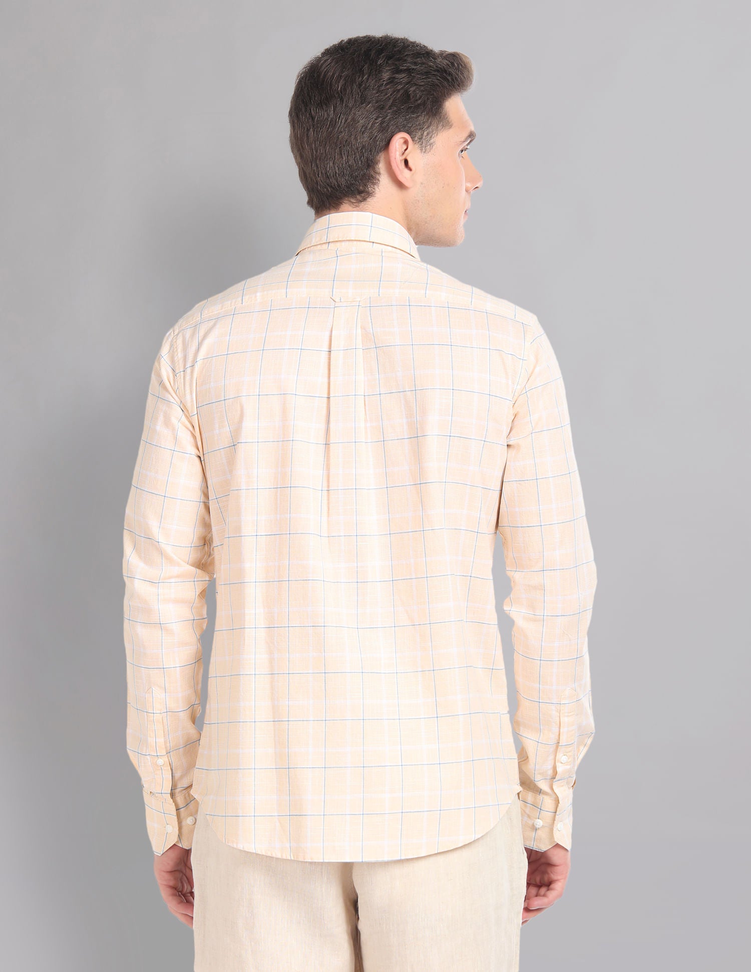 Tartan Check Pure Cotton Summer Shirt