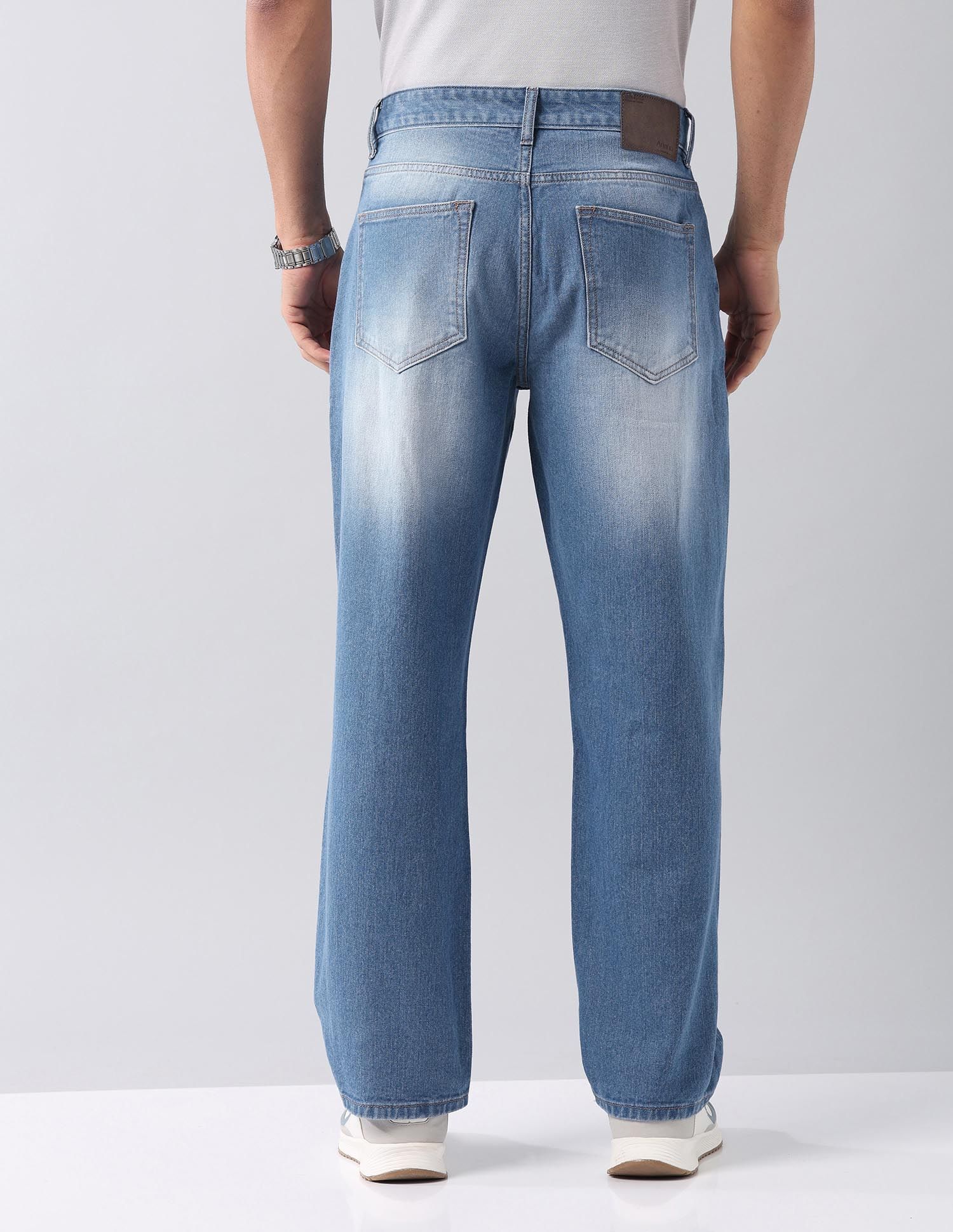Bloom Baggy Fit Mid Rise Jeans
