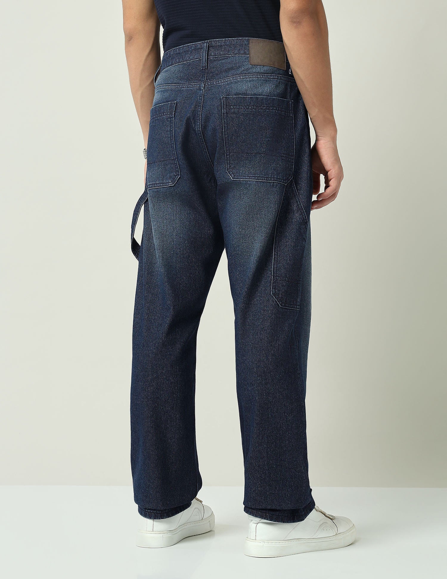 Mid Rise Easy Baggy Fit Jeans