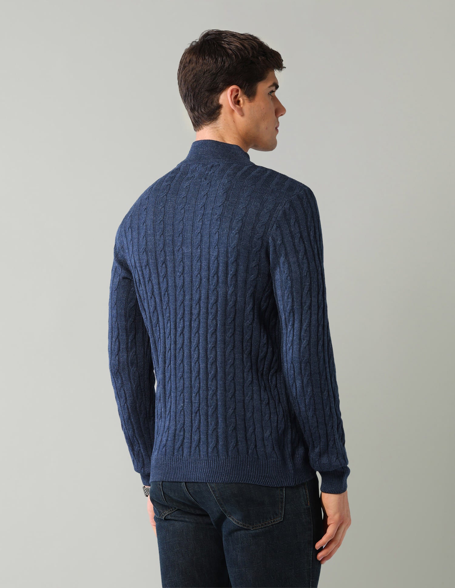 Textured Mens Sweater