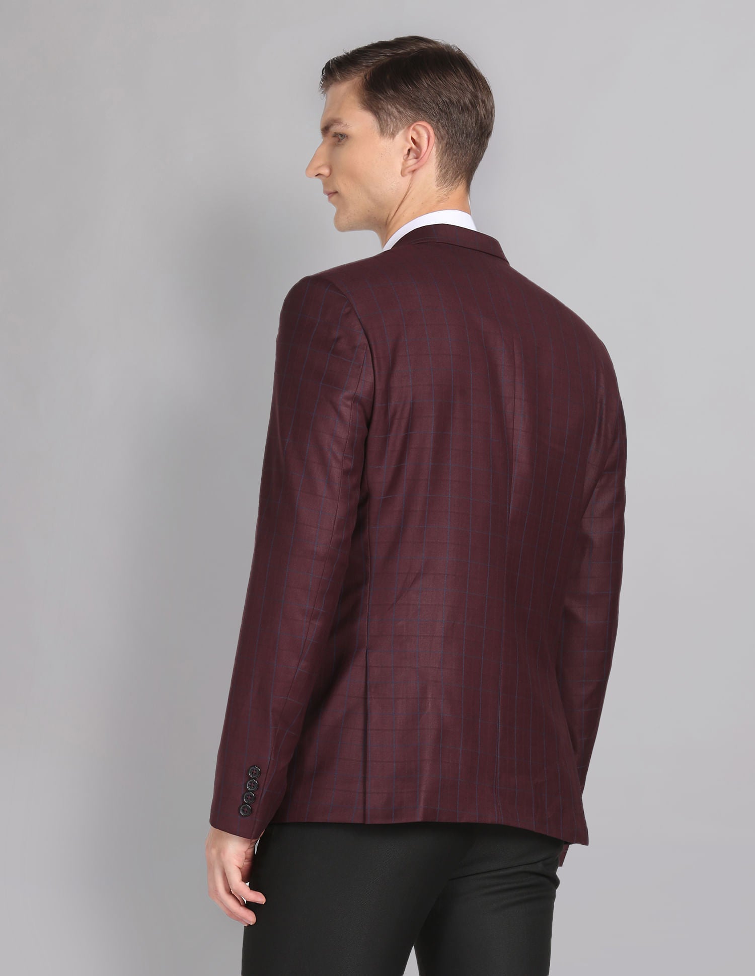 Tattersall Check Twill Blazer
