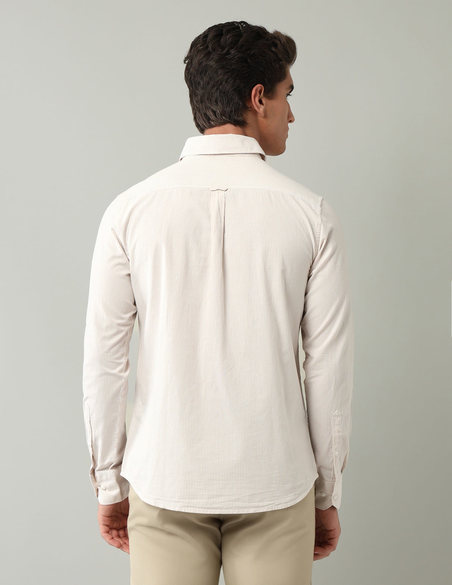 Vertical Striped Modern Slim Fit Shirt