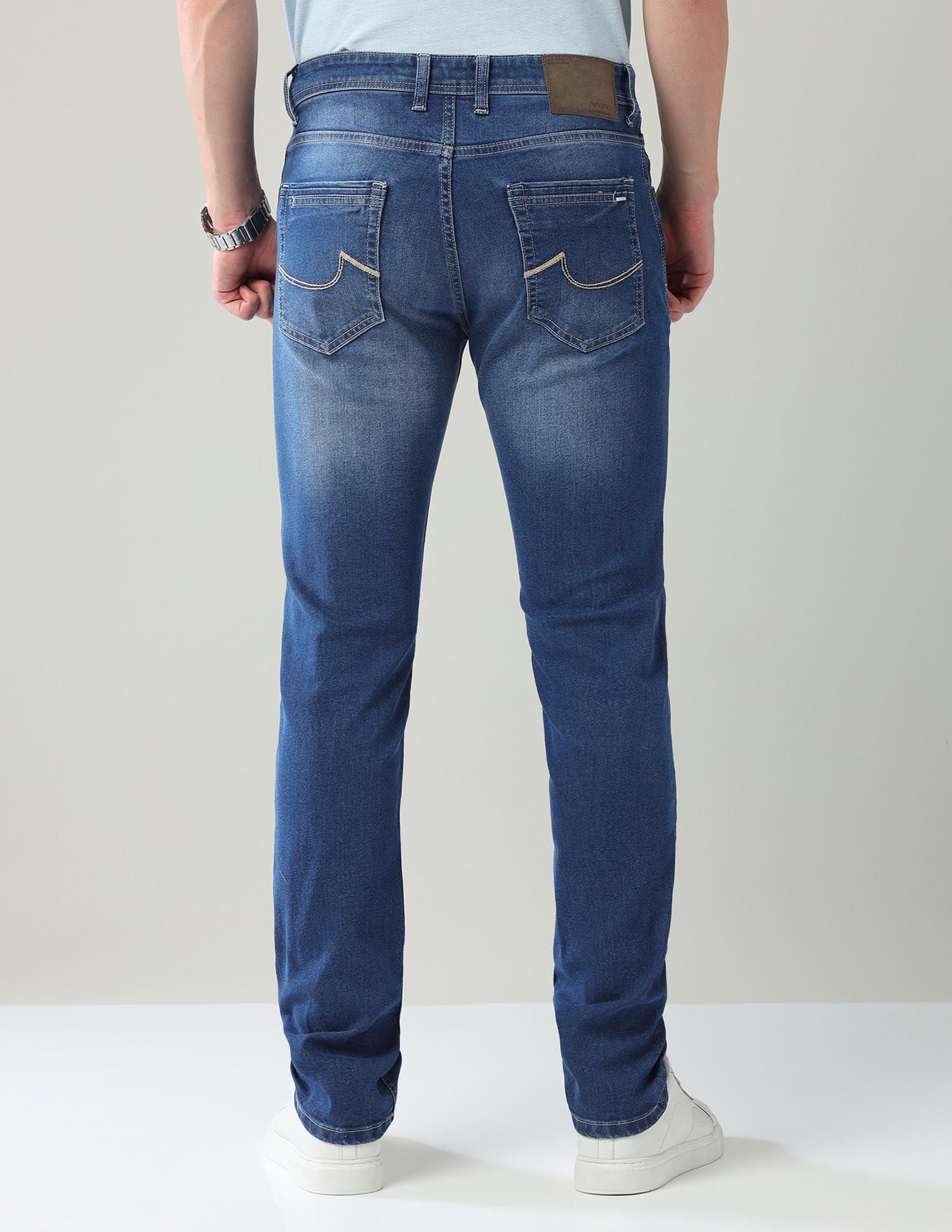 Refined Textures Stonewash Jeans