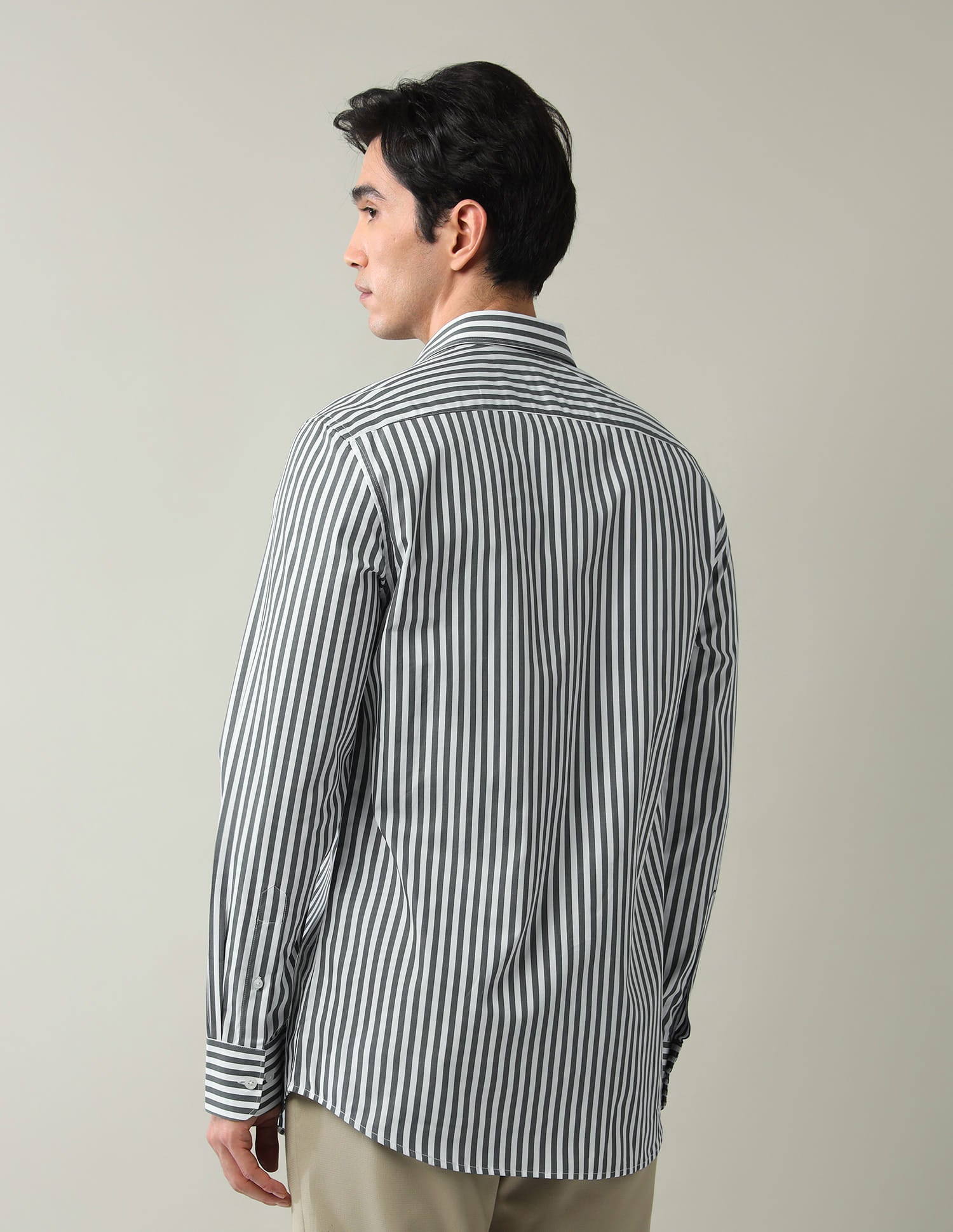 Power Pulse Vertical Striped Regular Fit Shirt