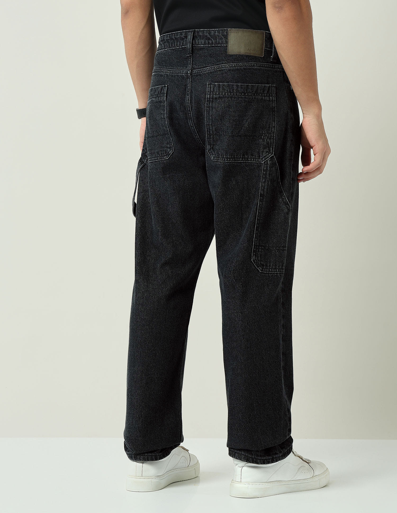 Mid Rise Easy Baggy Fit Jeans