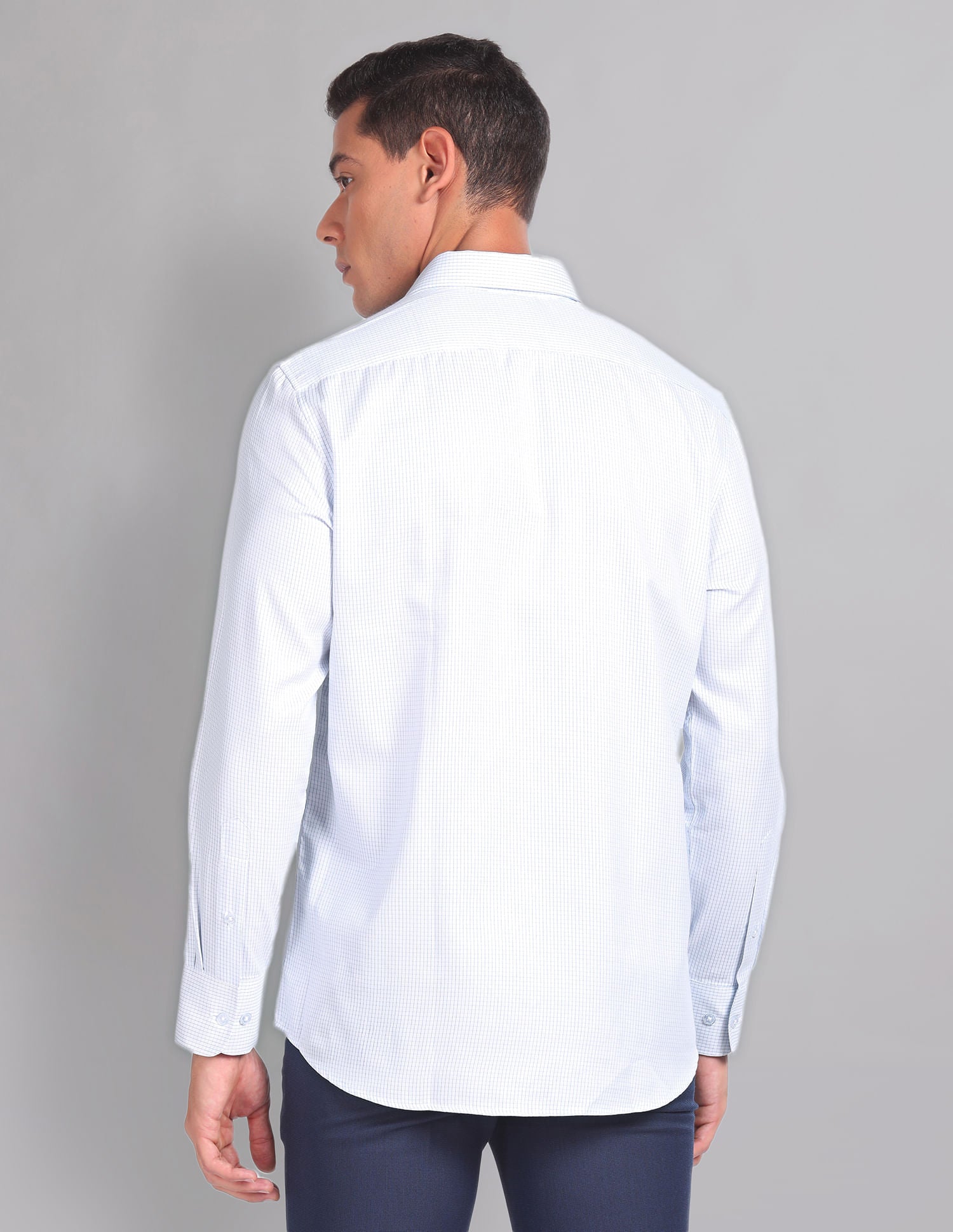 Micro Check Sartorial Formal Shirt