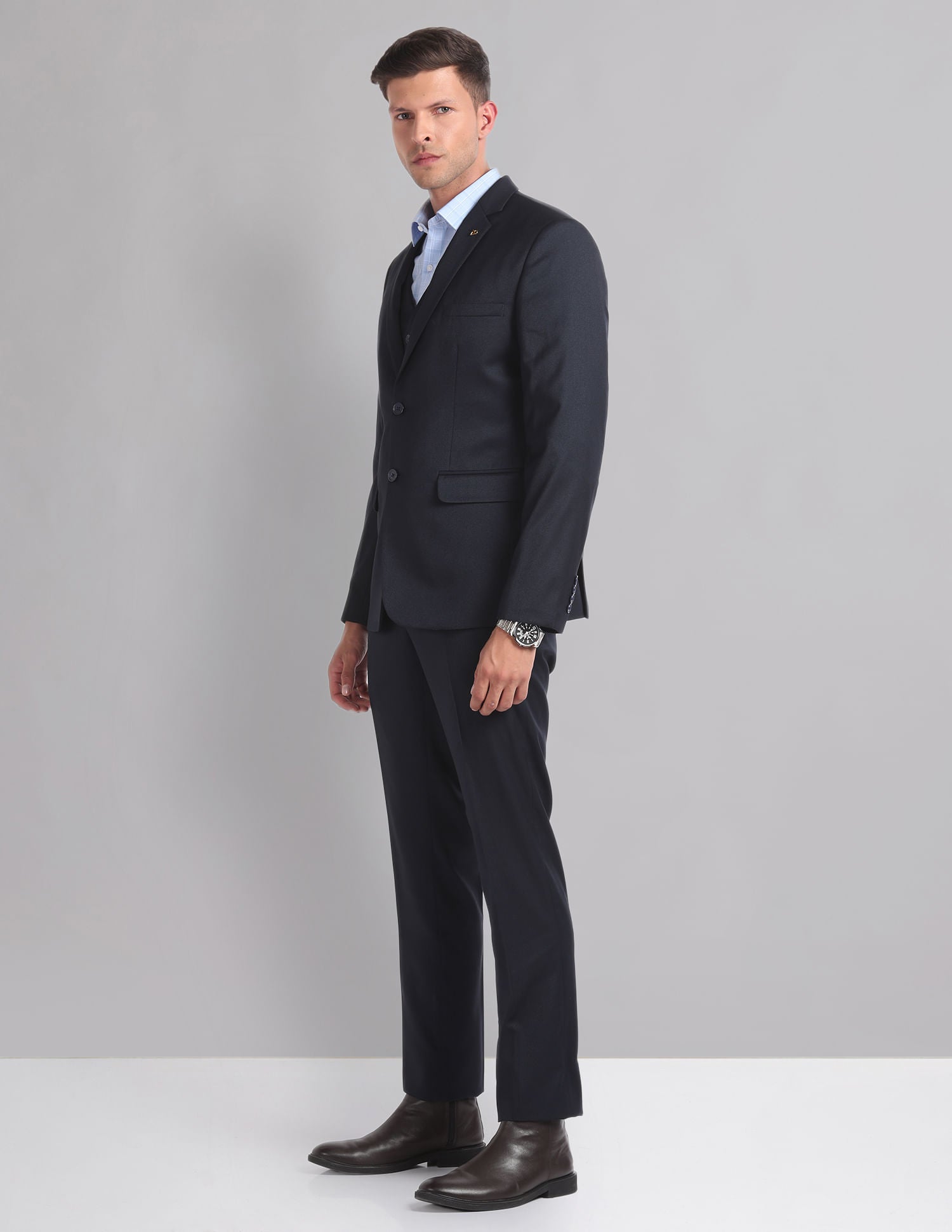 Elite & Stylish Reversible Waistcoat Three Piece Suit