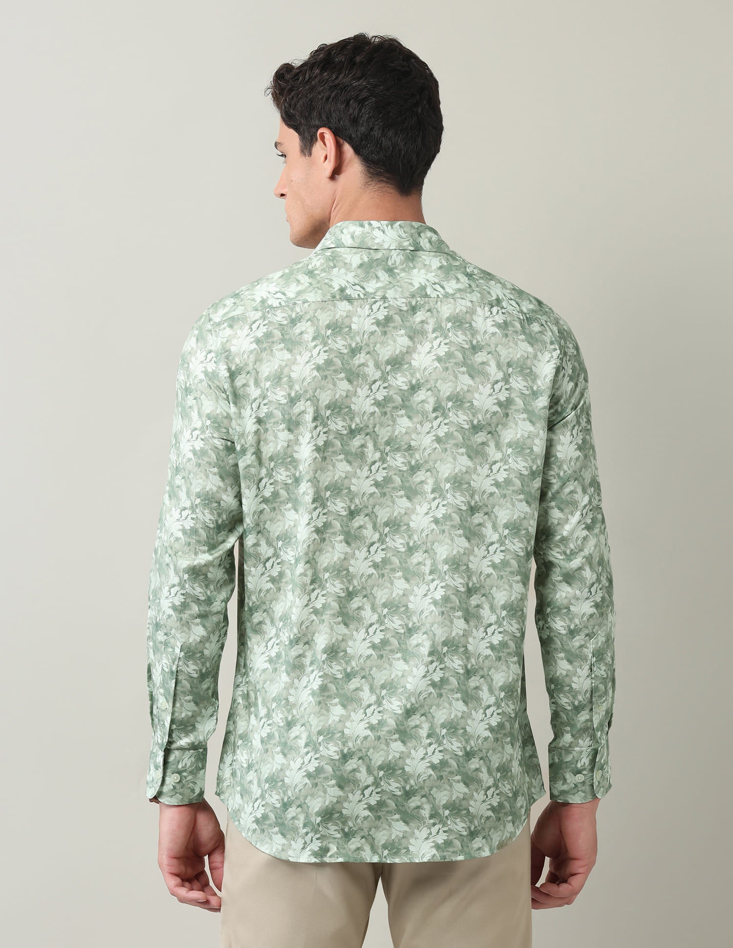 Floral Printed Regular Fit Shirt