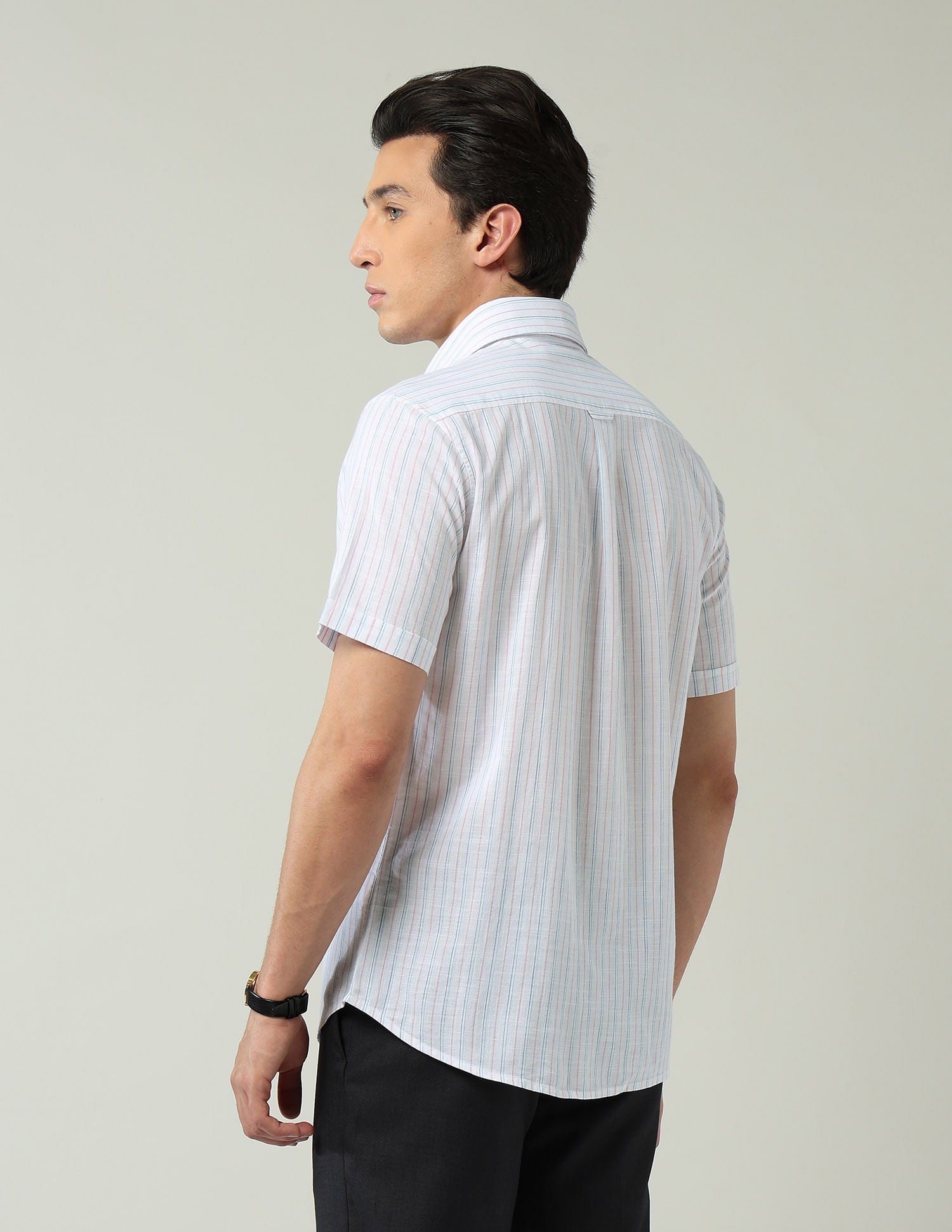 City Chronicles Modern Slim Fit Tartan Checked Shirt