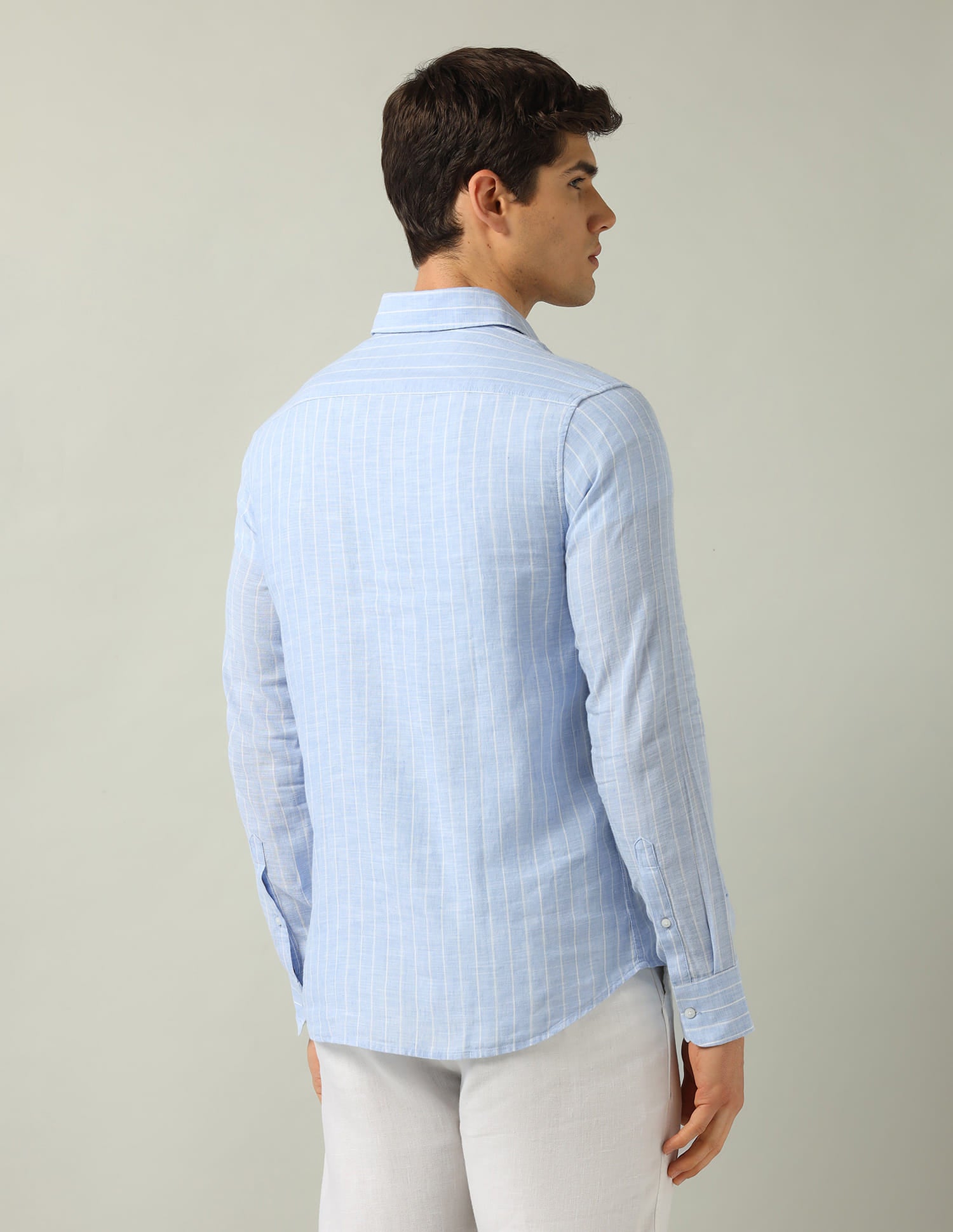 Vertical Stripes Modern Slim Fit Shirt