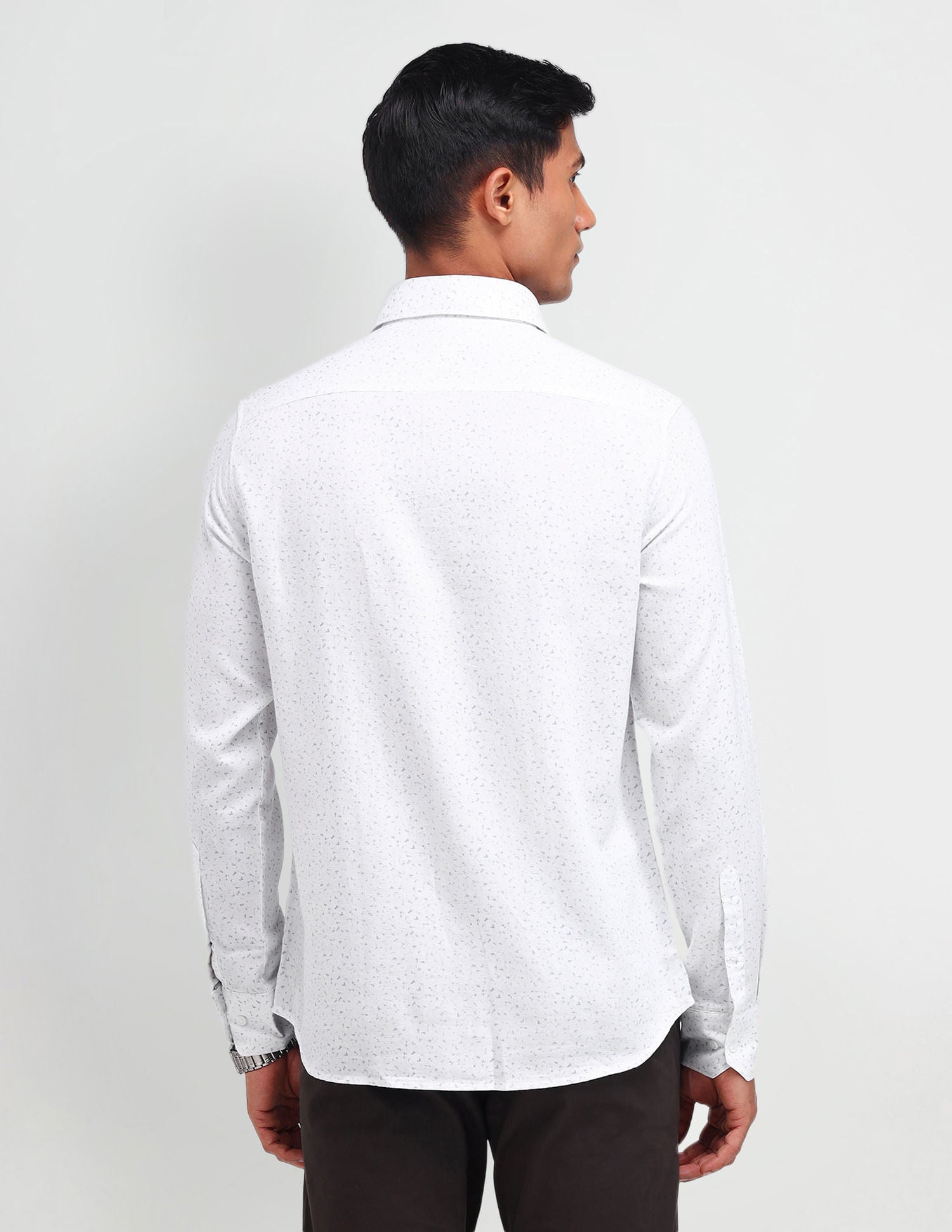Closet Heritage Abstract Print Slim Fit Shirt