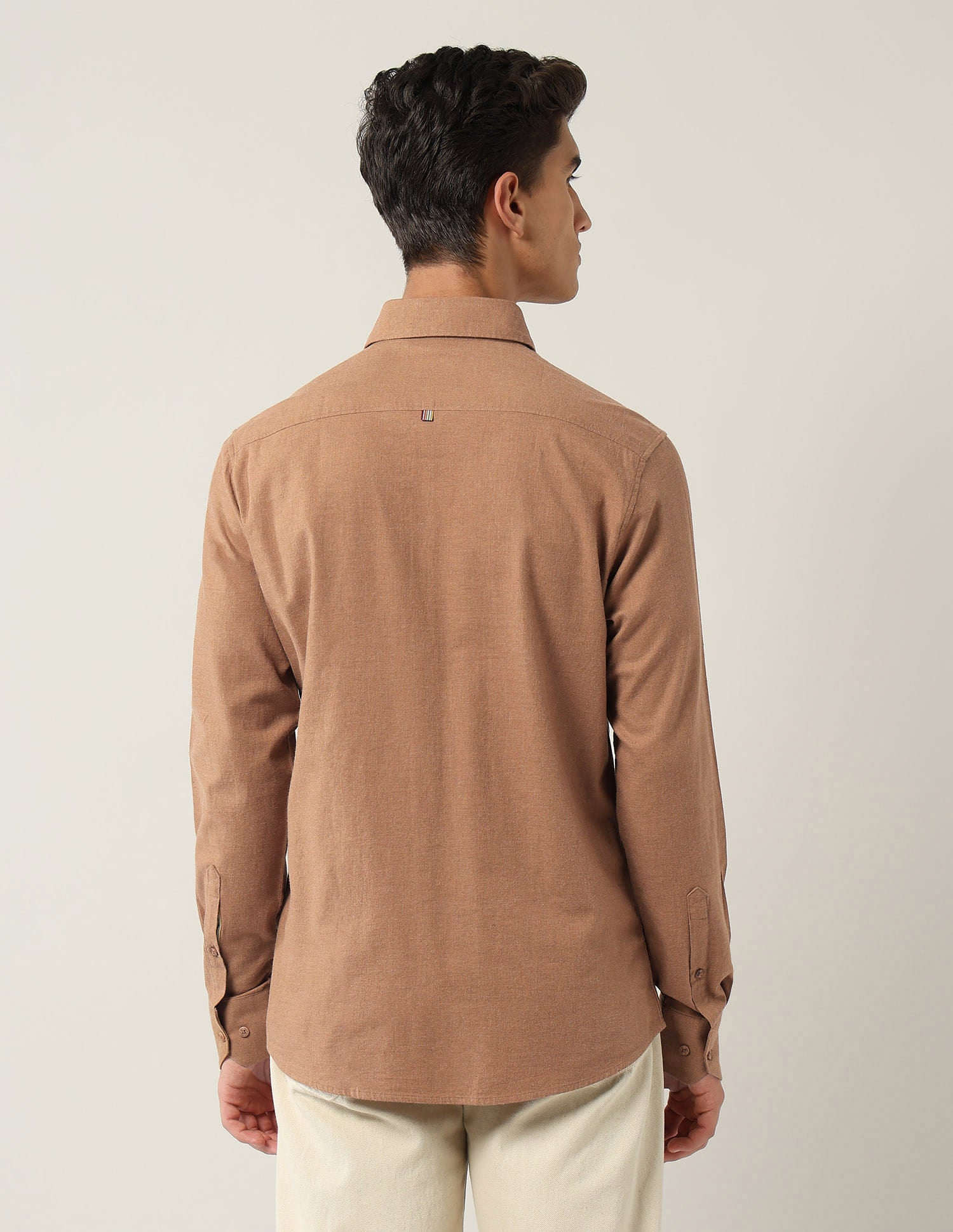 Modern Slim Fit Solid Shirt