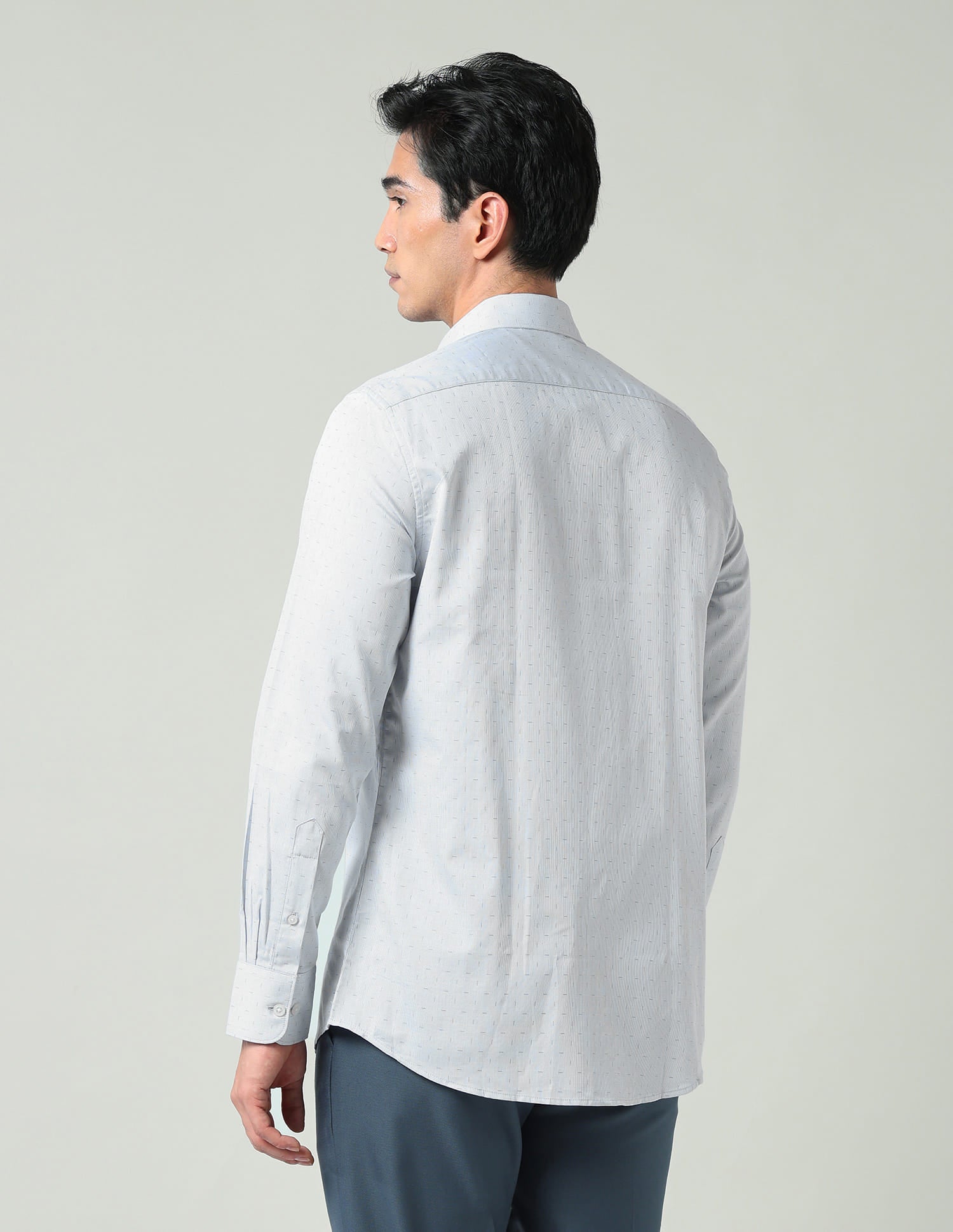 Power Pulse Solid Dobby Regular Fit Shirt