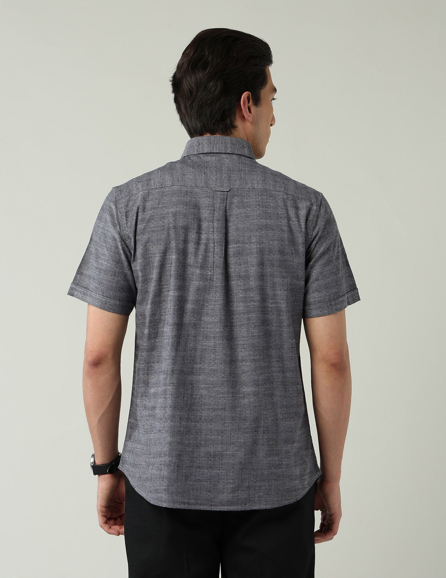 City Chronicles Modern Slim Fit Tartan Checked Shirt
