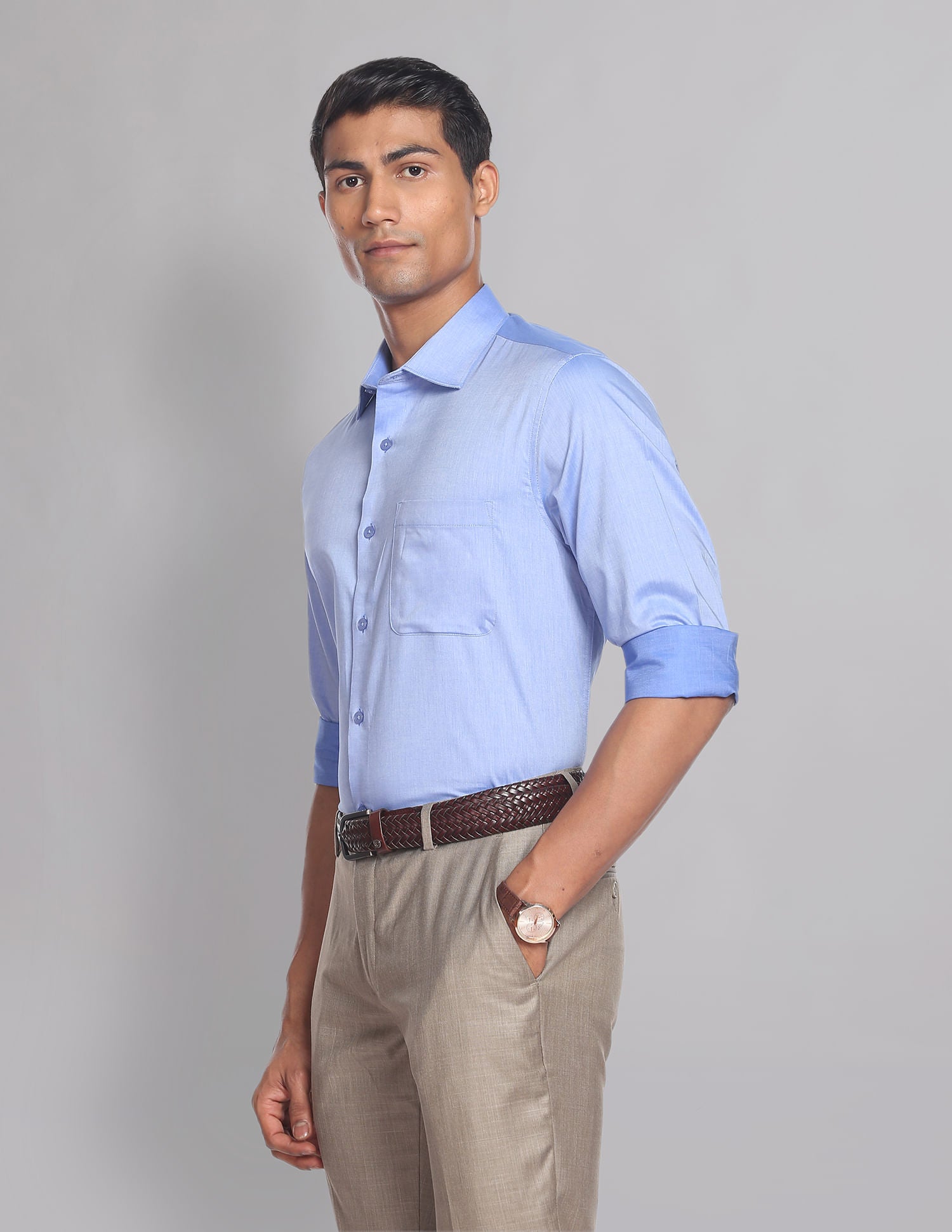 Office Staple Pure Cotton Everlast Press Formal Shirt
