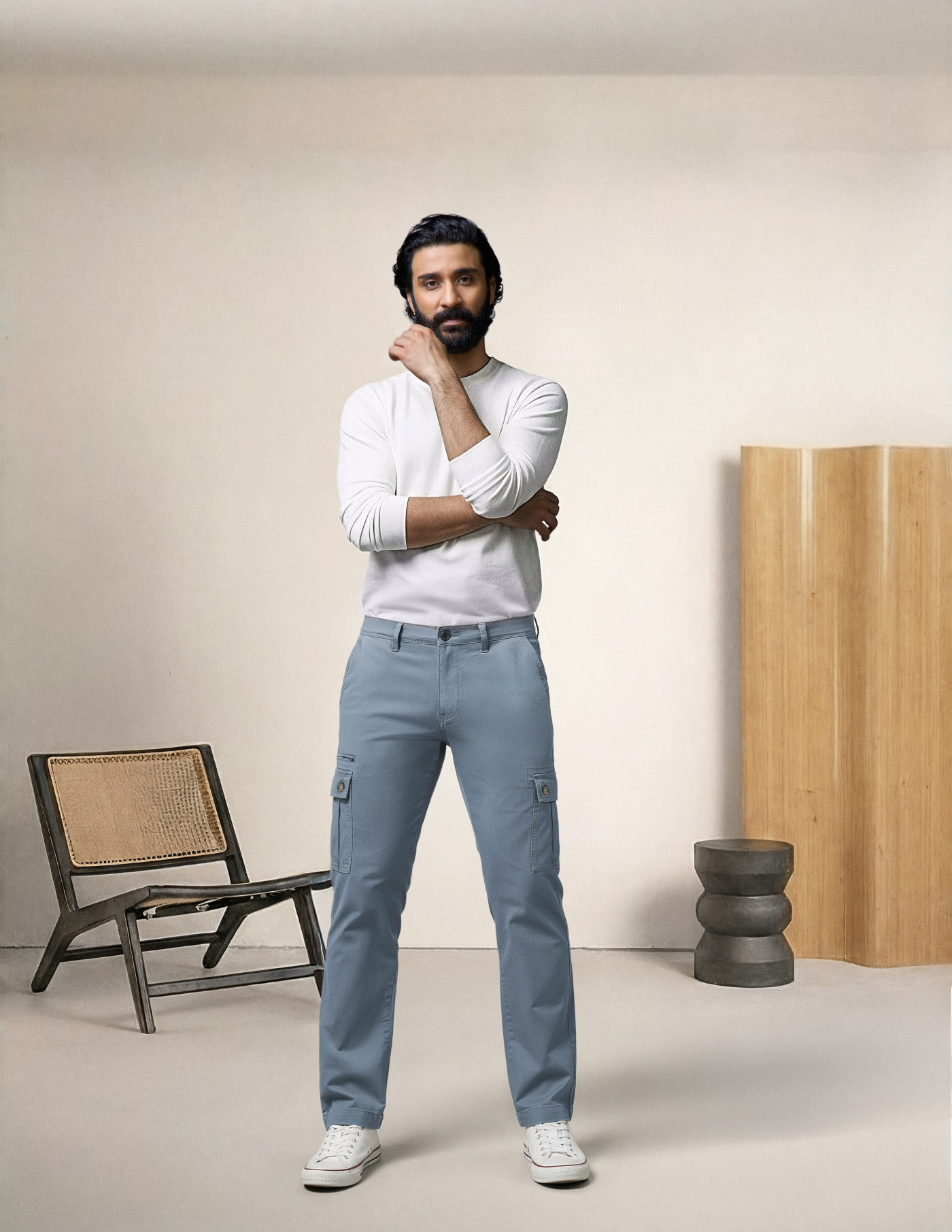 City Ready Relaxed Tapered Fit Cargo Trousers