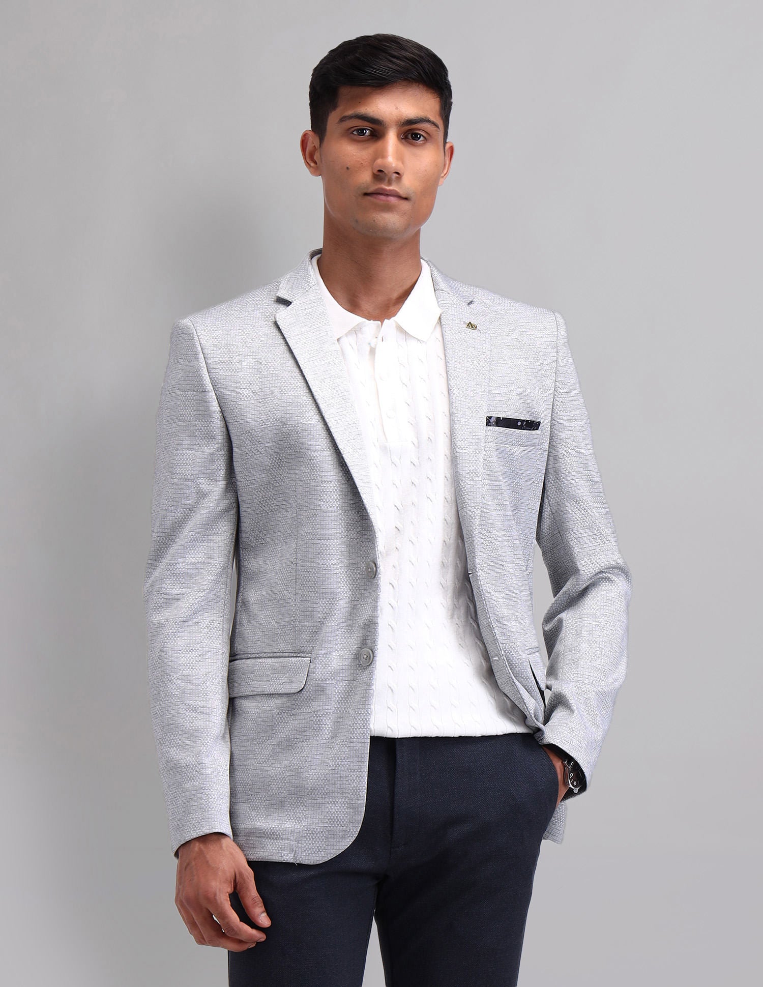 Wardrobe Essential Tailored Fit Single Breasted Blazer