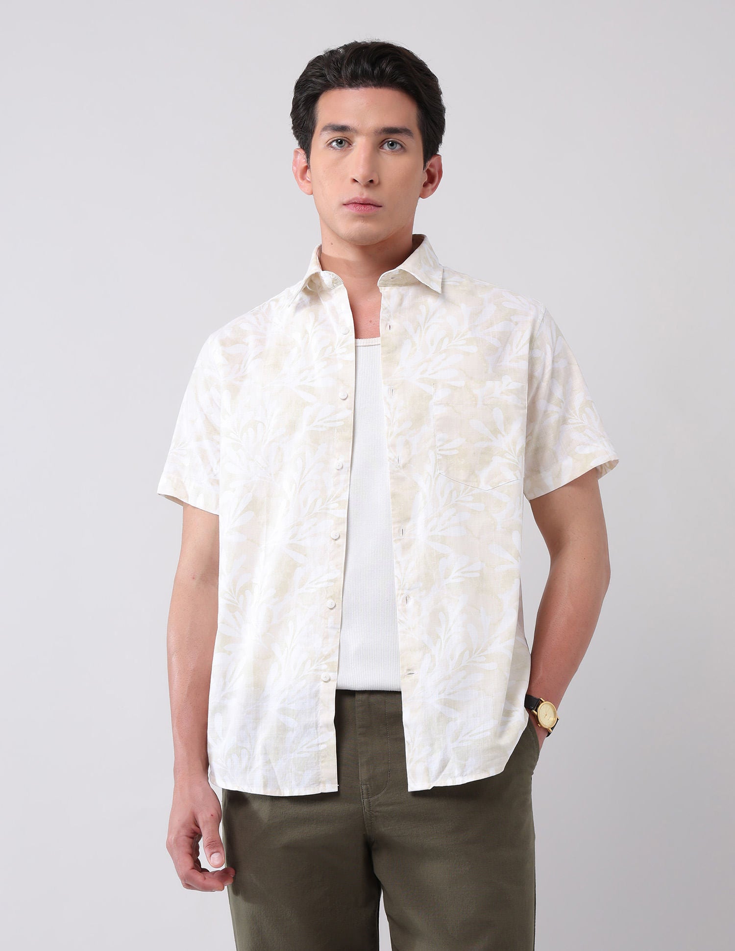 Fashion Decoded Urban Pause Modern Slim Fit Shirt