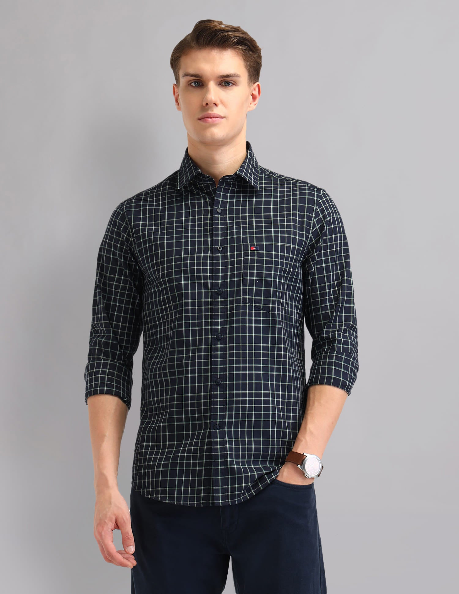 Modern Slim fit Twill Shirt