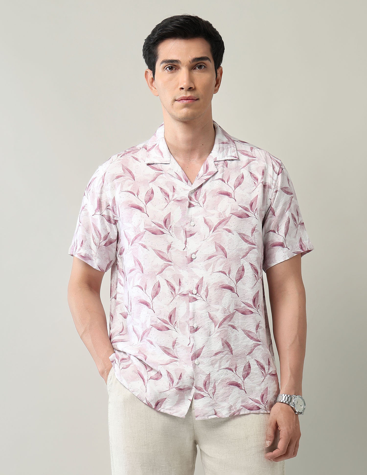 Modern Slim Fit Printed Shirt