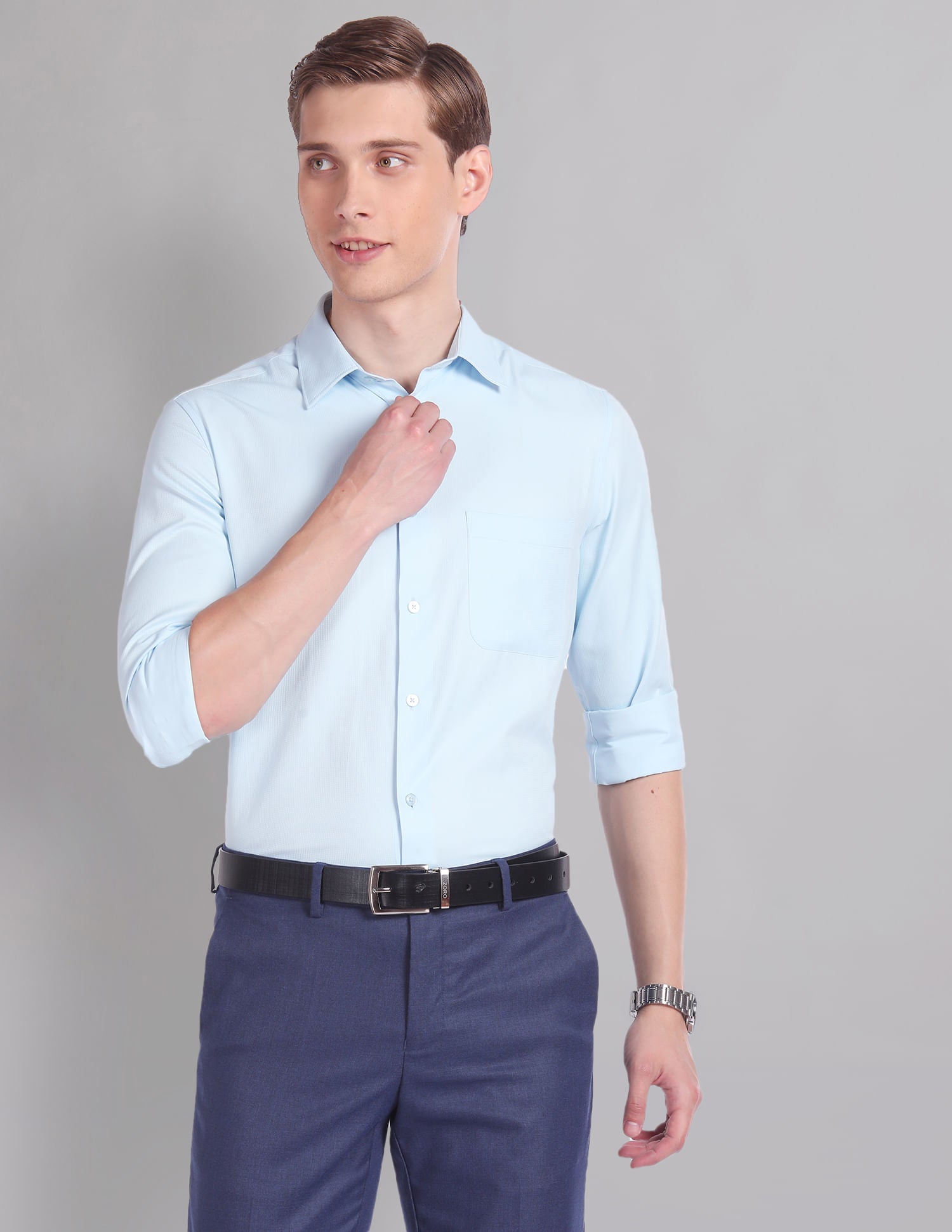 Contemporary Luxe Sartorial Dobby Shirt