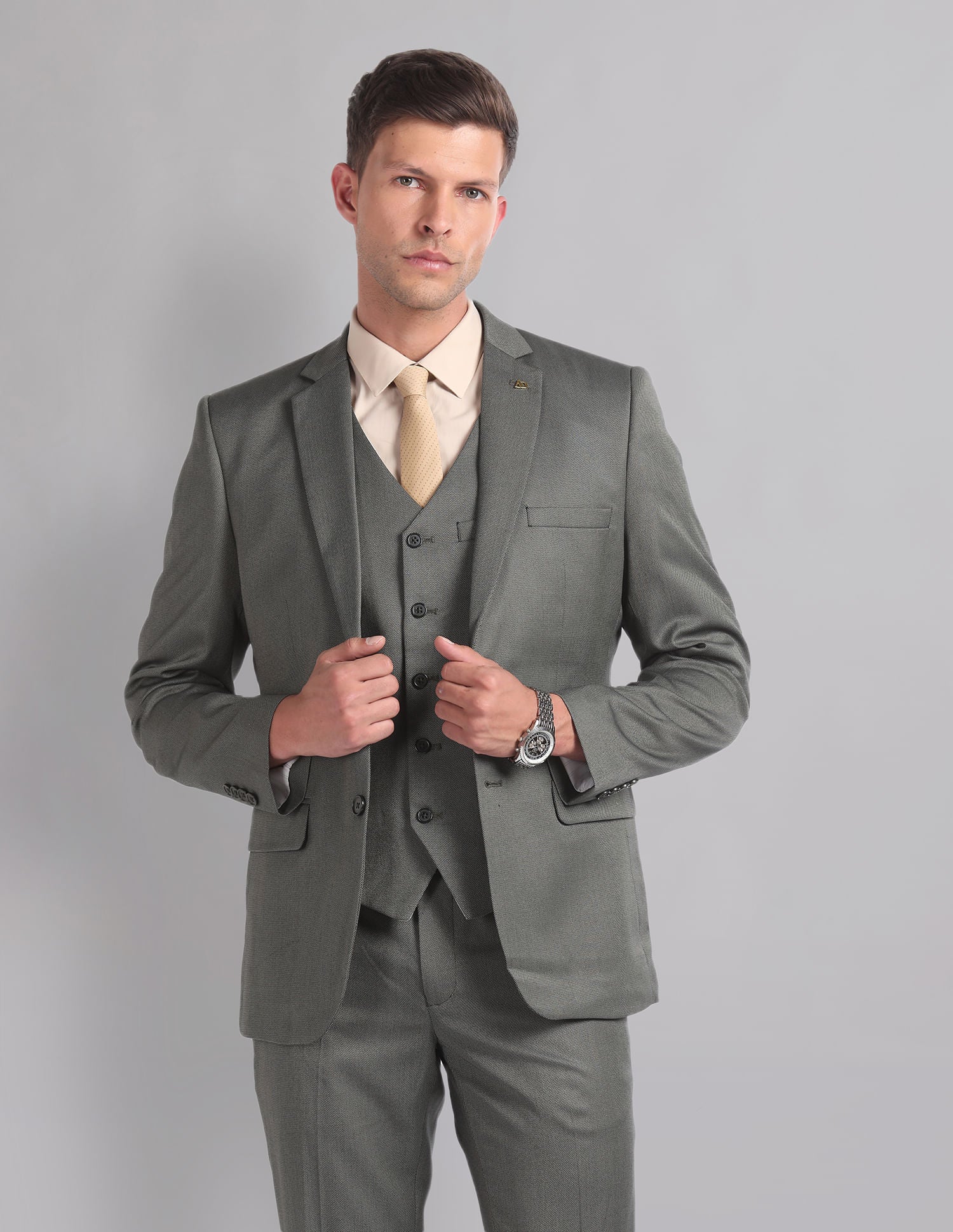 Elite & Stylish Reversible Waistcoat Three Piece Suit