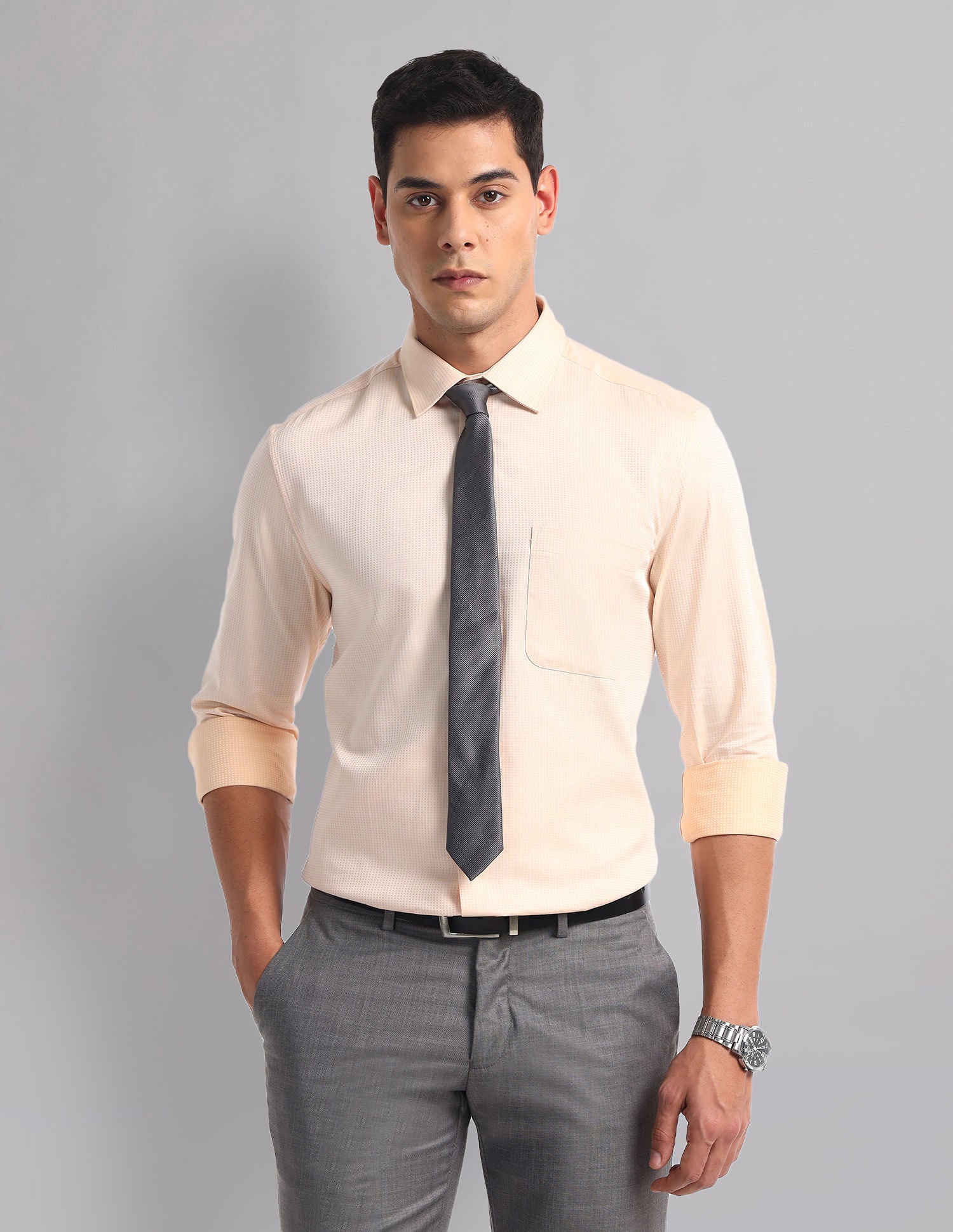 Everyday Staple Graph Check Cotton Shirt