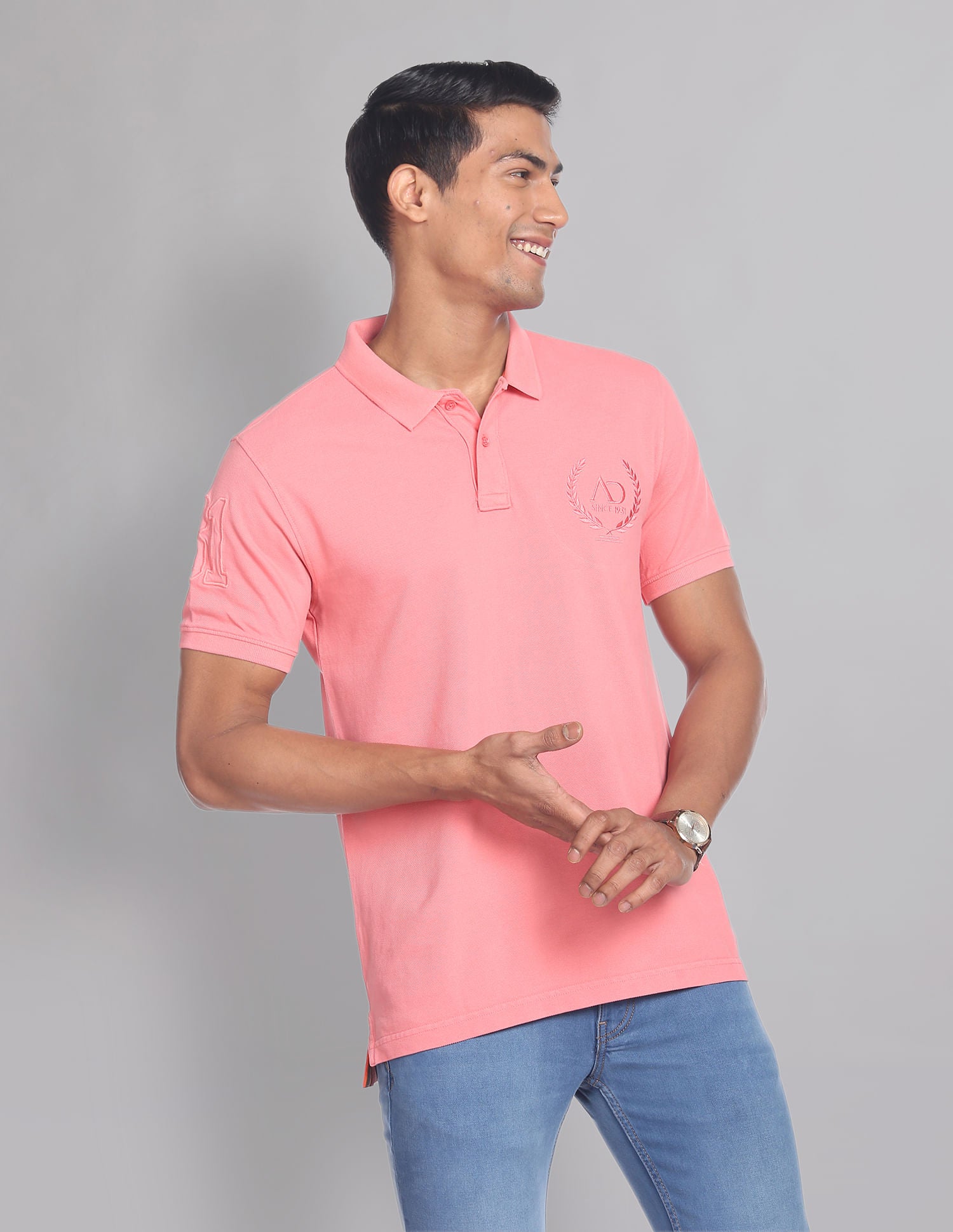 Colourful Overdyed COOL-IT Profound Polo Shirt