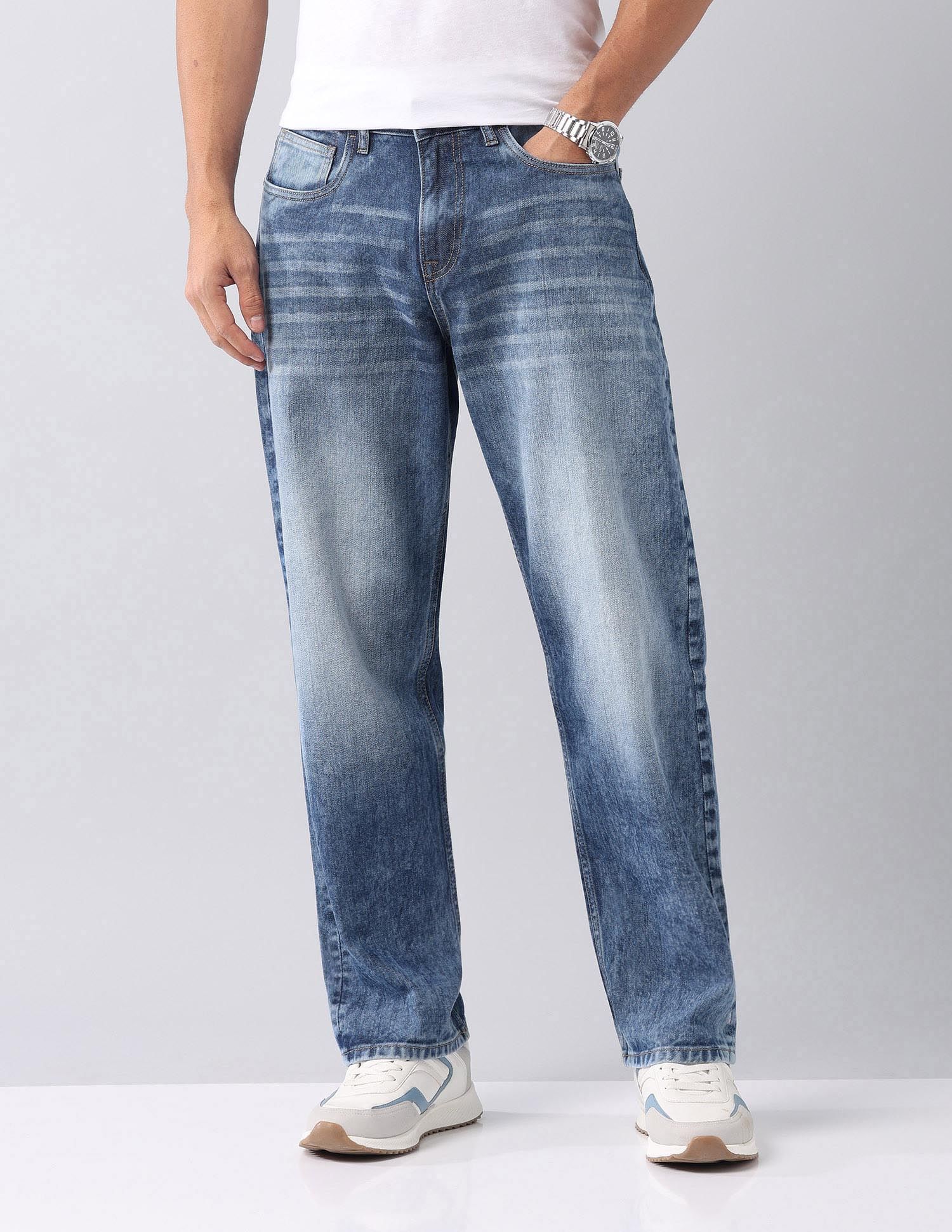 Bloom Baggy Fit Mid Rise Jeans