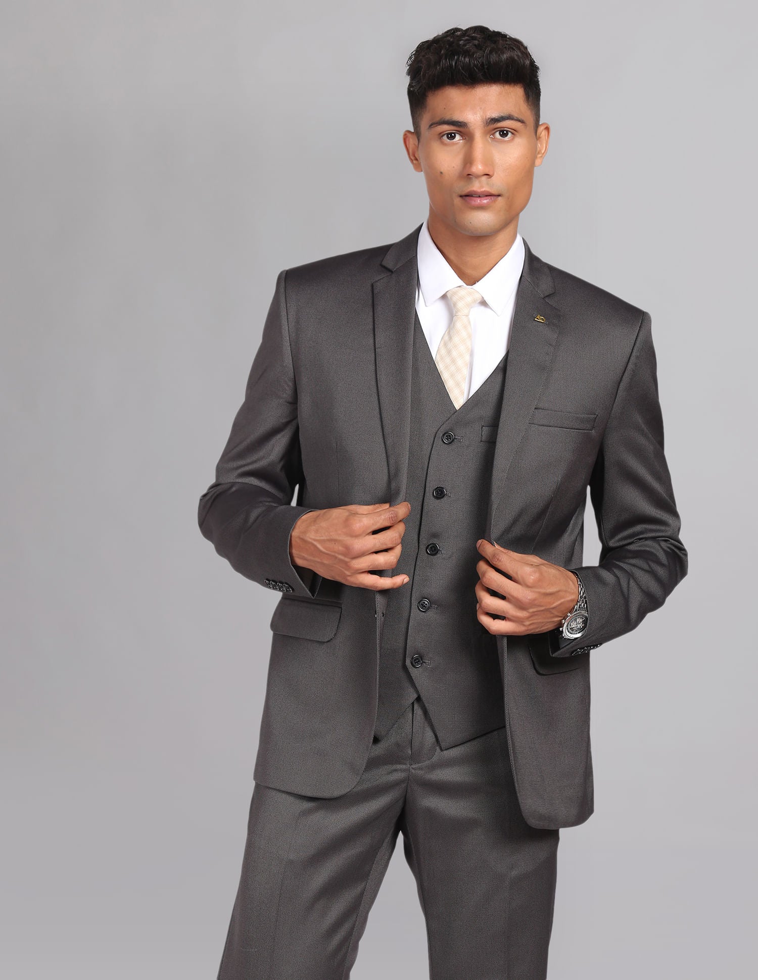 Elite & Stylish Reversible Waistcoat Three Piece Suit