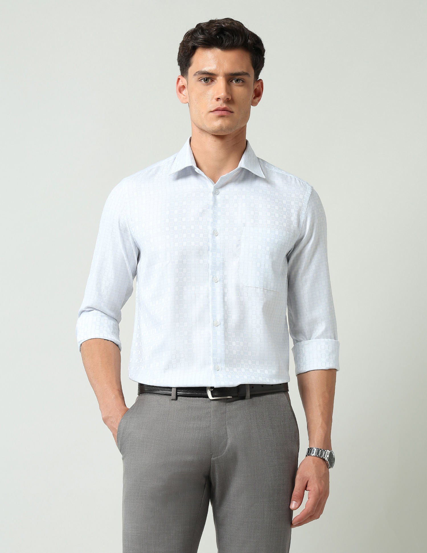 Tattersall Checked Regular Fit Shirt