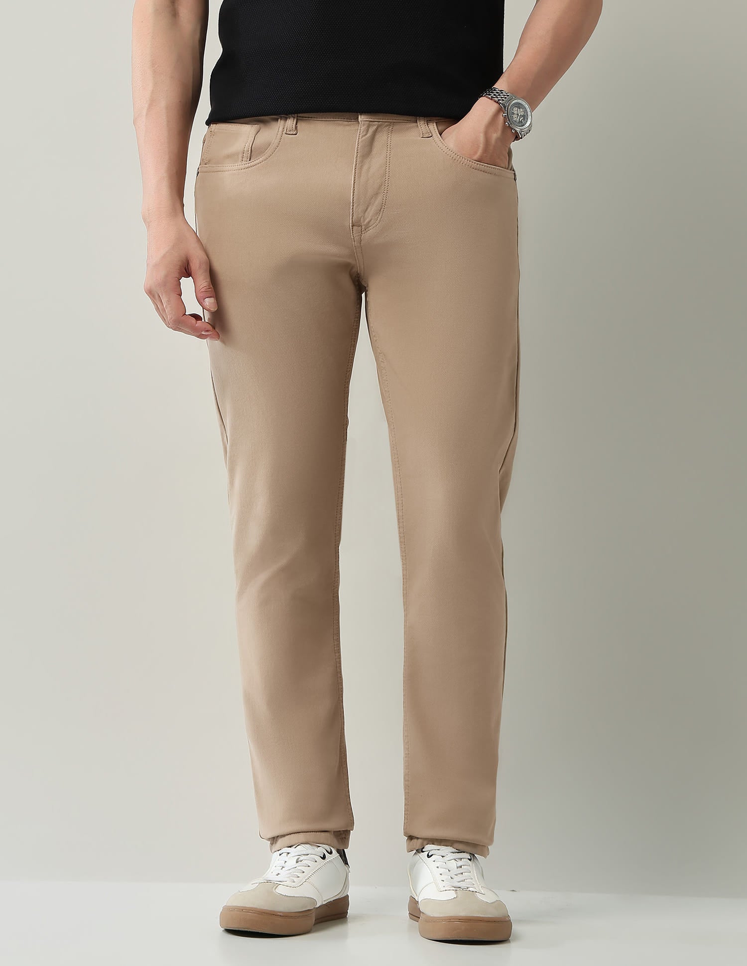Mid Rise Slim Fit Jeans