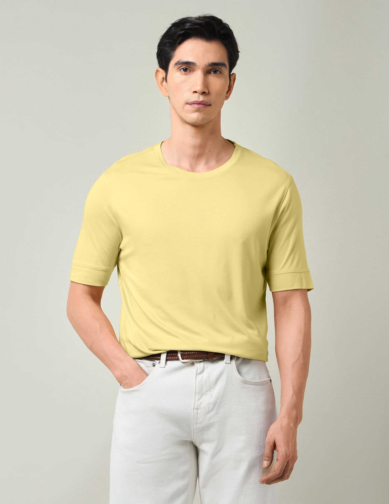Stylish & Solid Regular Fit T-Shirt
