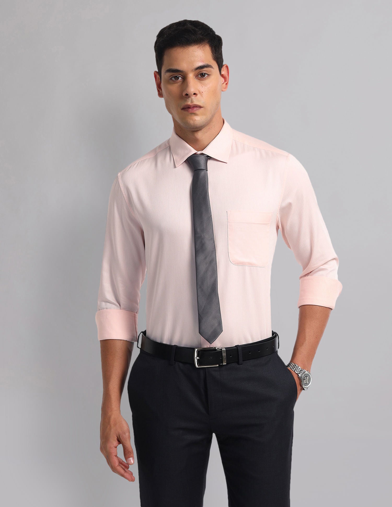 Everyday Staple Graph Check Cotton Shirt
