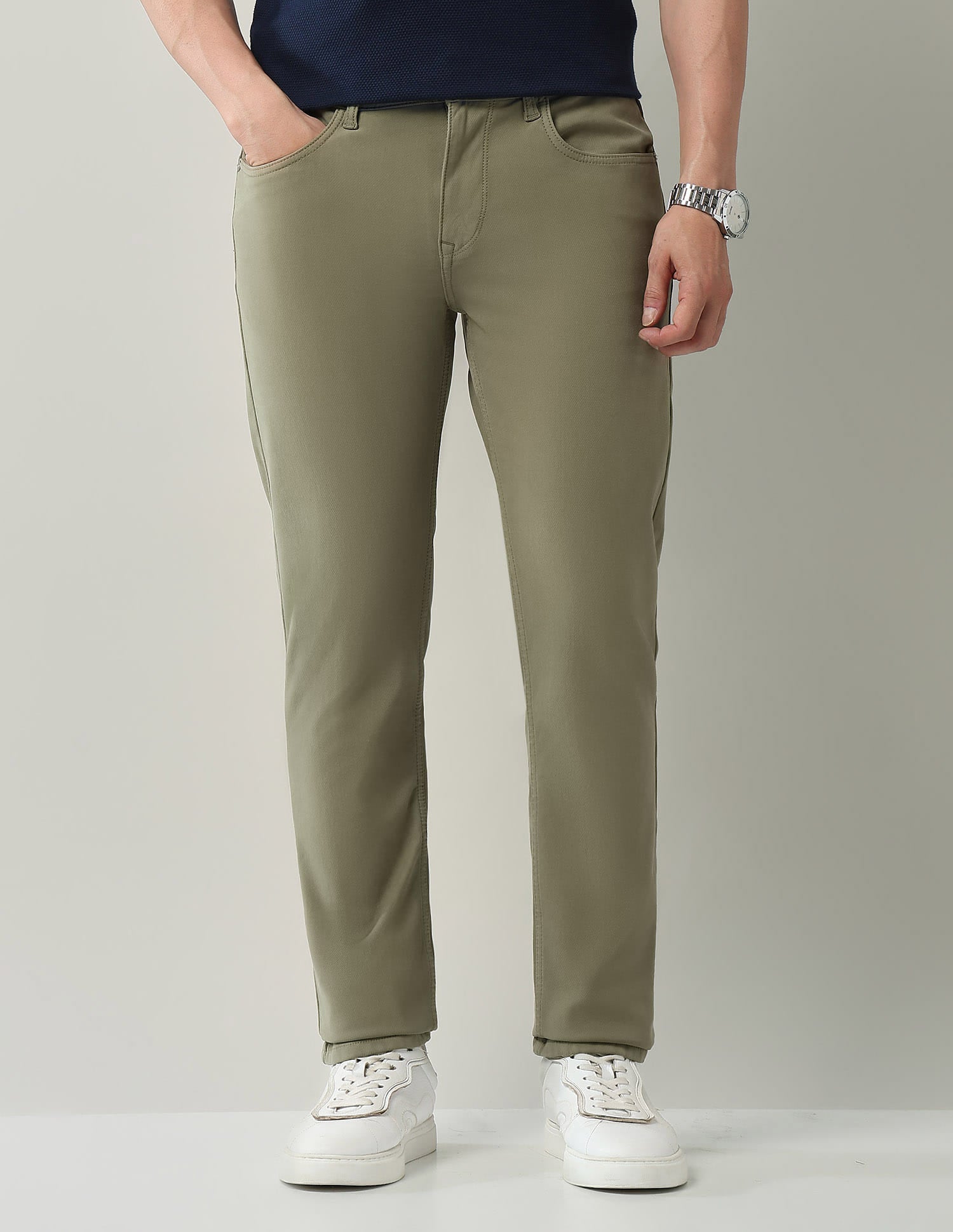 Mid Rise Slim Fit Jeans